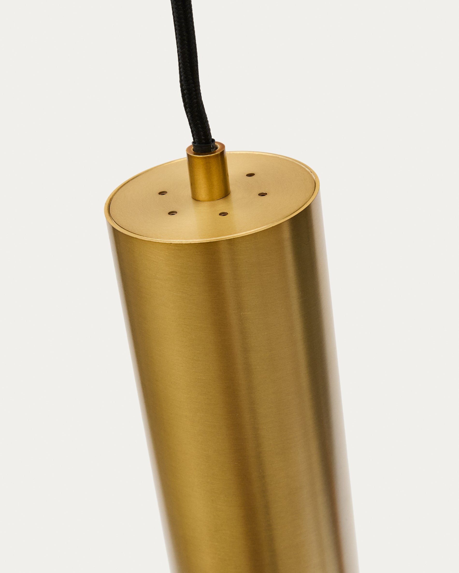 Andia aluminium ceiling lamp with gold painted finish - Detail