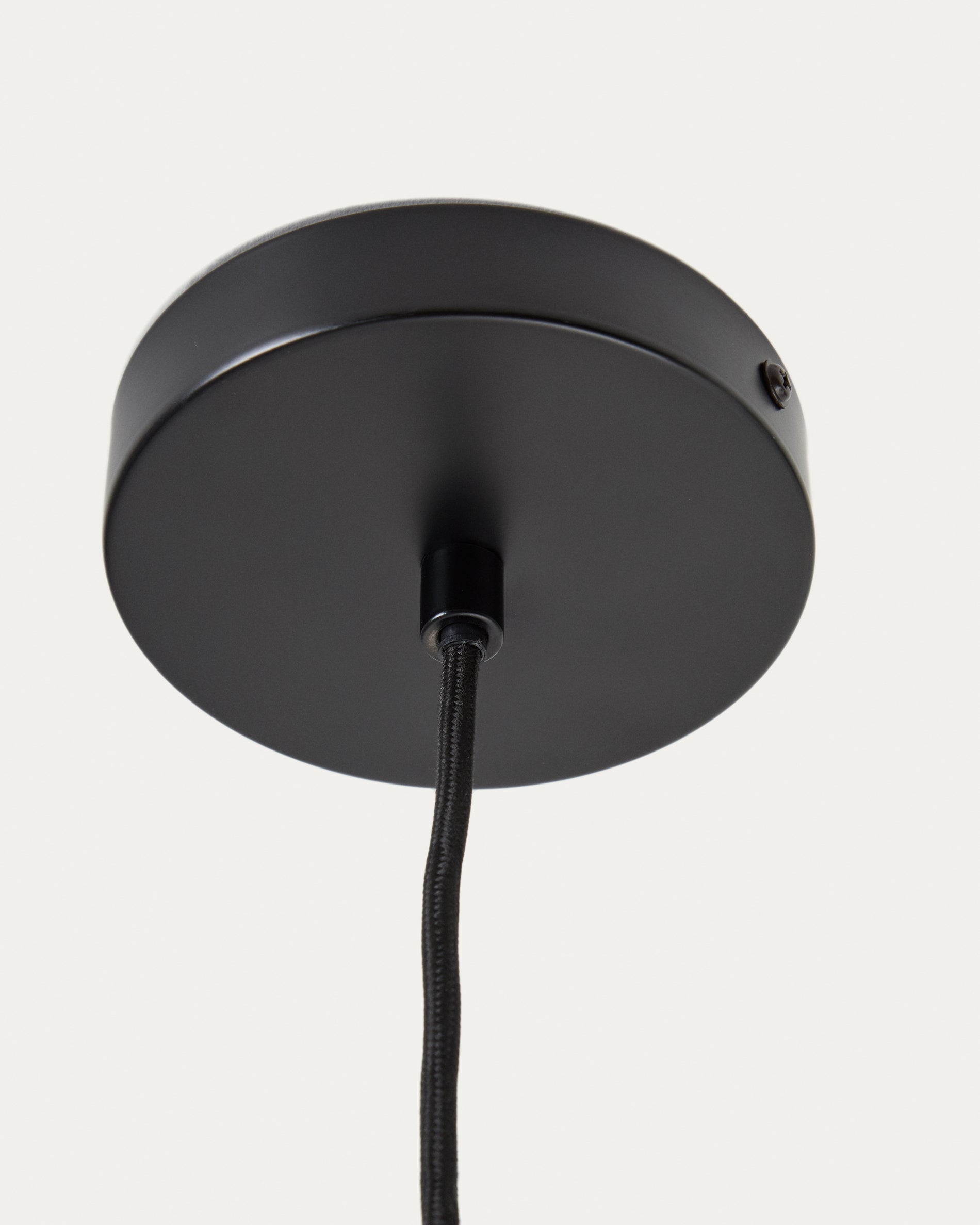Drava ceiling lamp in burgundy ceramic - Detail