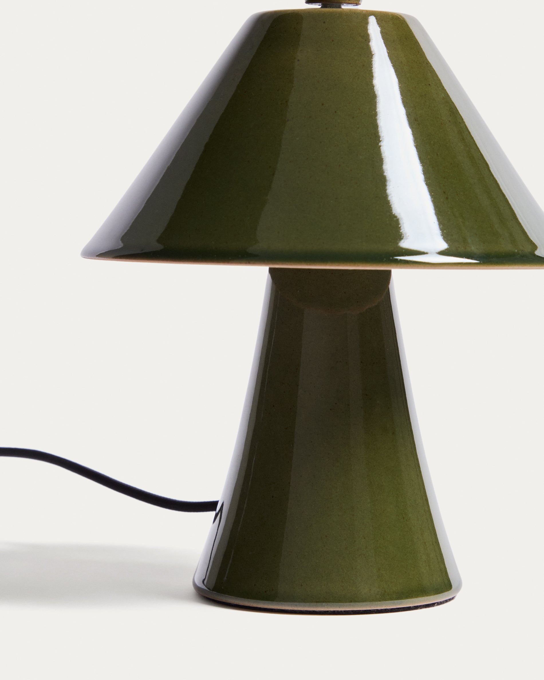 Ceren green ceramic ceiling lamp 13 cm - Detail