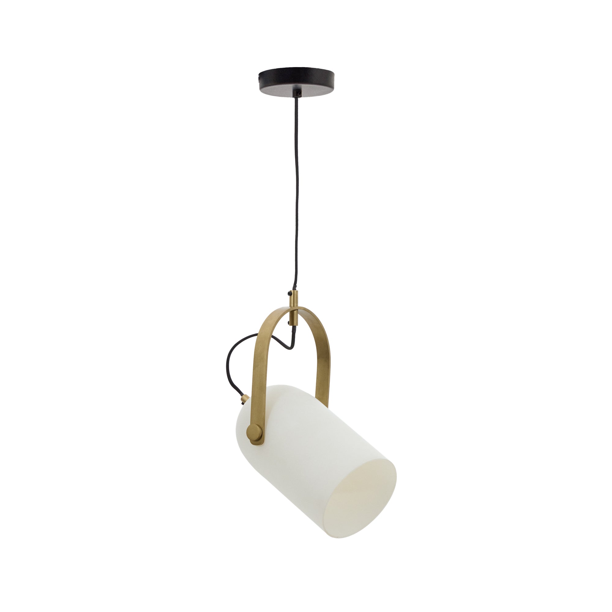 Reisy ceiling lamp made of glazed glass, Ø14 cm - Product Image