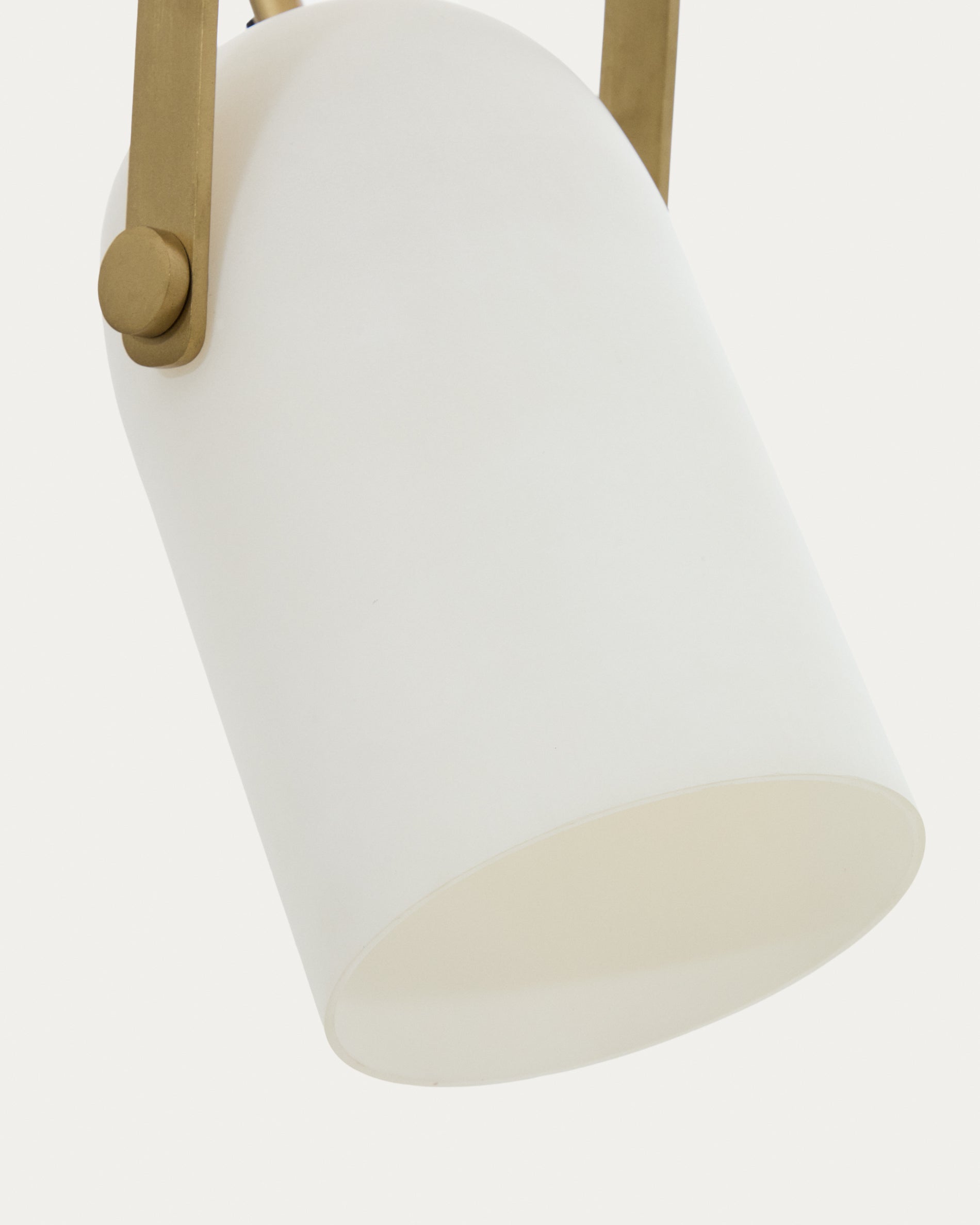 Reisy ceiling lamp made of glazed glass, Ø14 cm - Detail