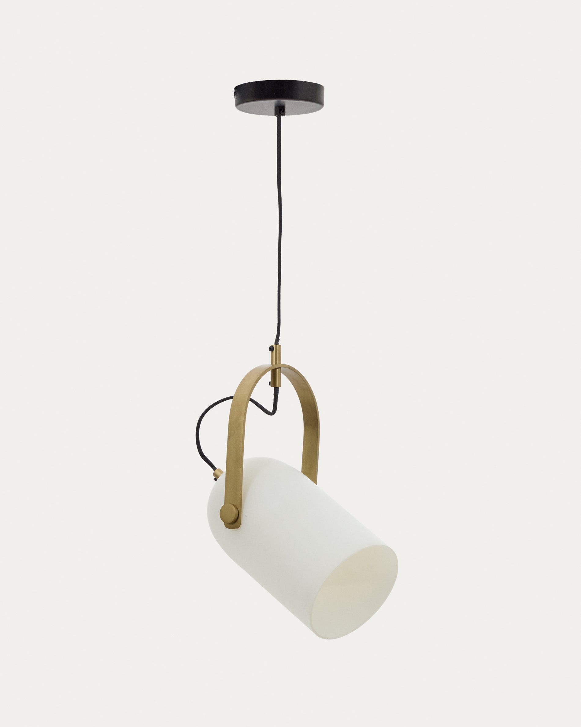 Reisy ceiling lamp made of glazed glass, Ø14 cm - Product View
