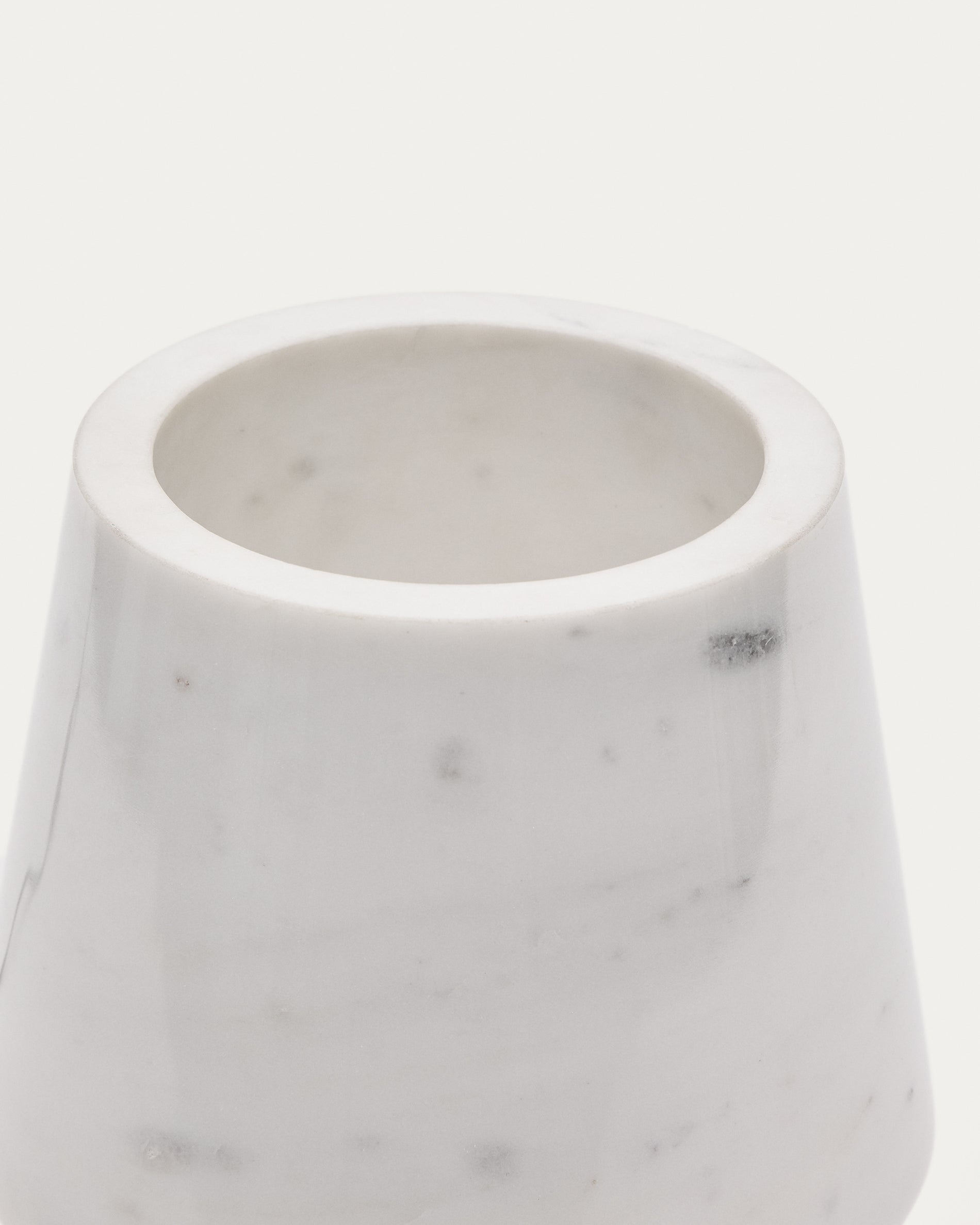 Alaro white marble table lamp - Detail