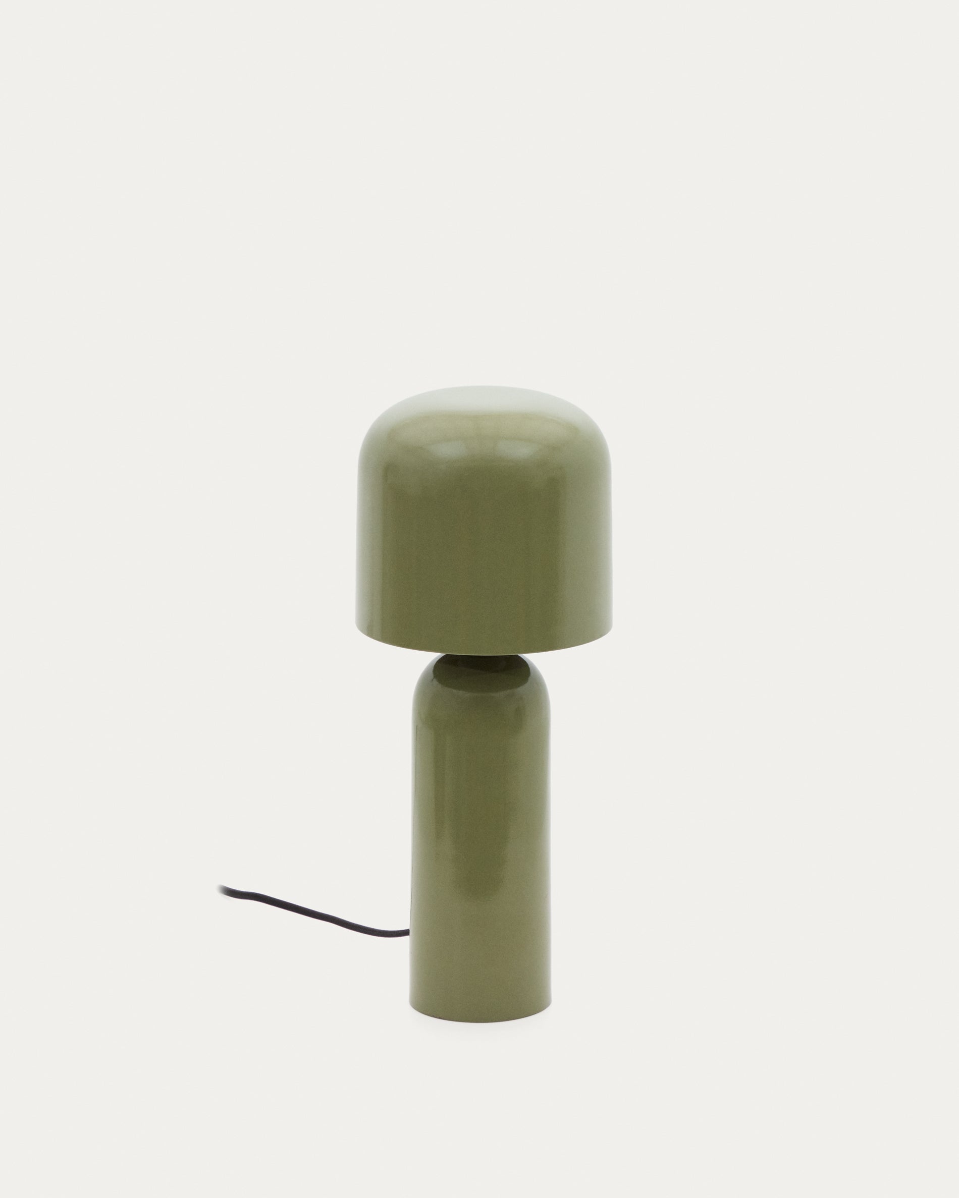 Monze table lamp in green painted metal - Product View