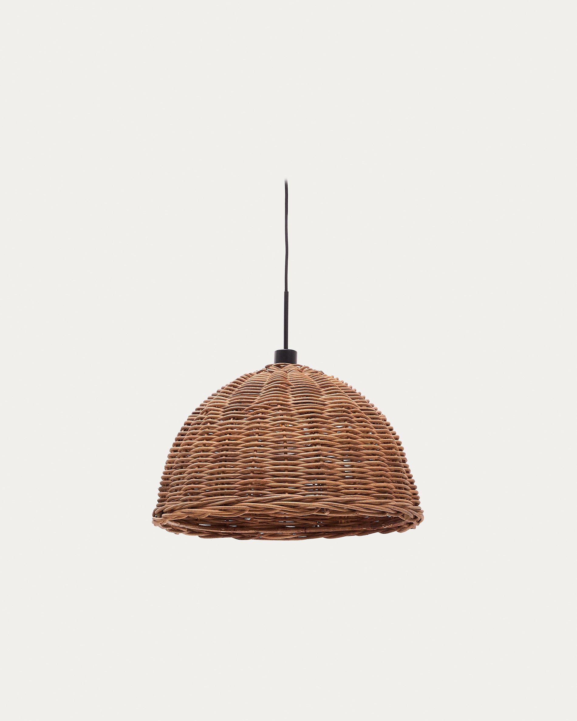 Jornets rattan ceiling lamp shade in a natural finish Ø 50 cm - Product View