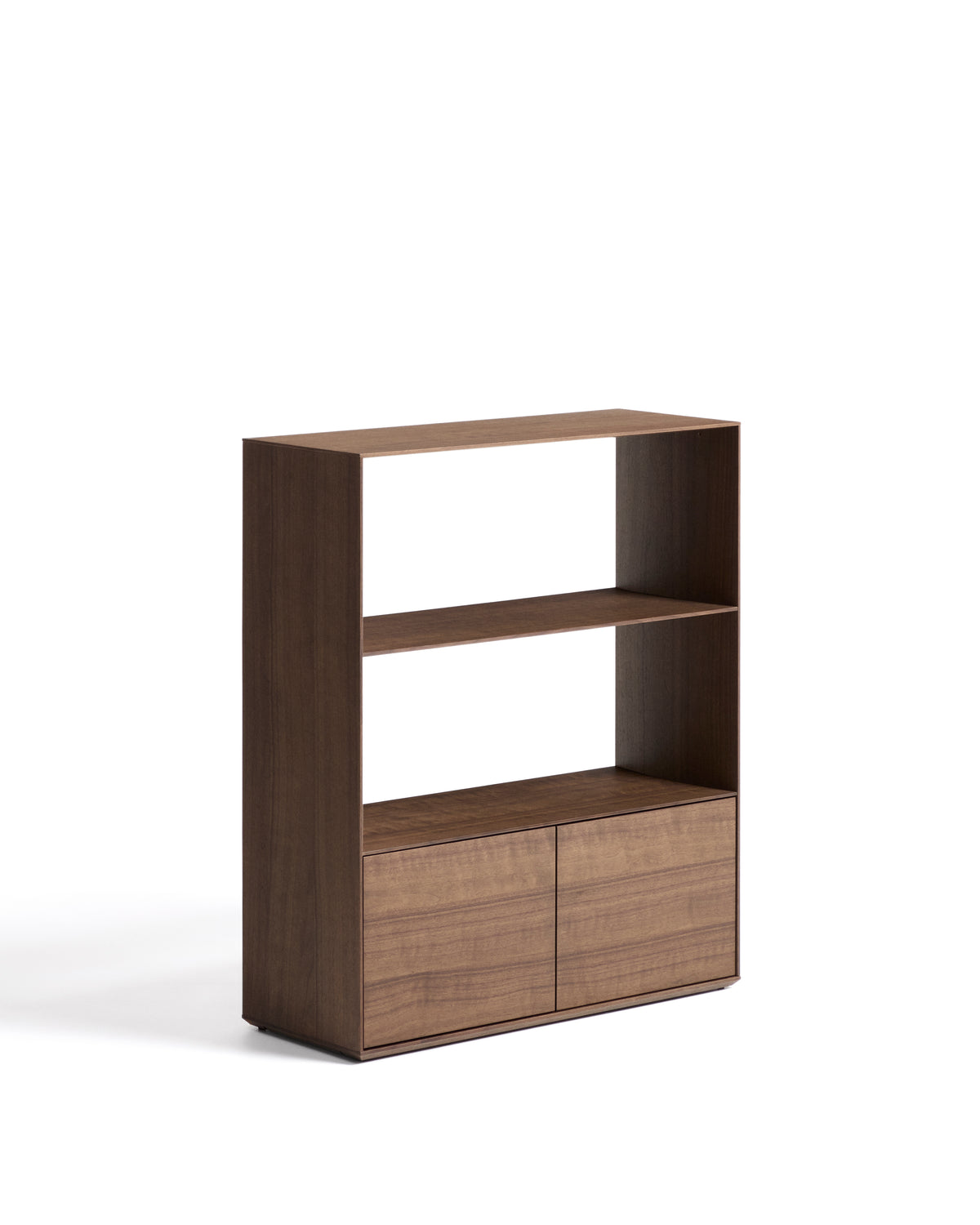 Visala with 1 visible shelf walnut-veneer shelf 90 x 106 cm FSC 100% - Product Image