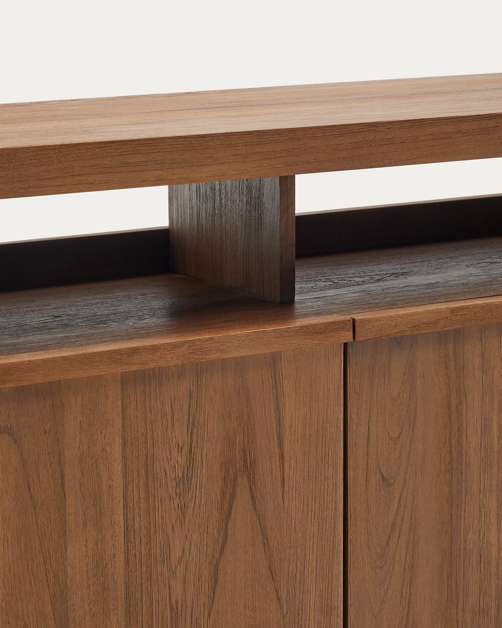 Sashi sideboard in solid teak wood 180 x 85 cm - Detail
