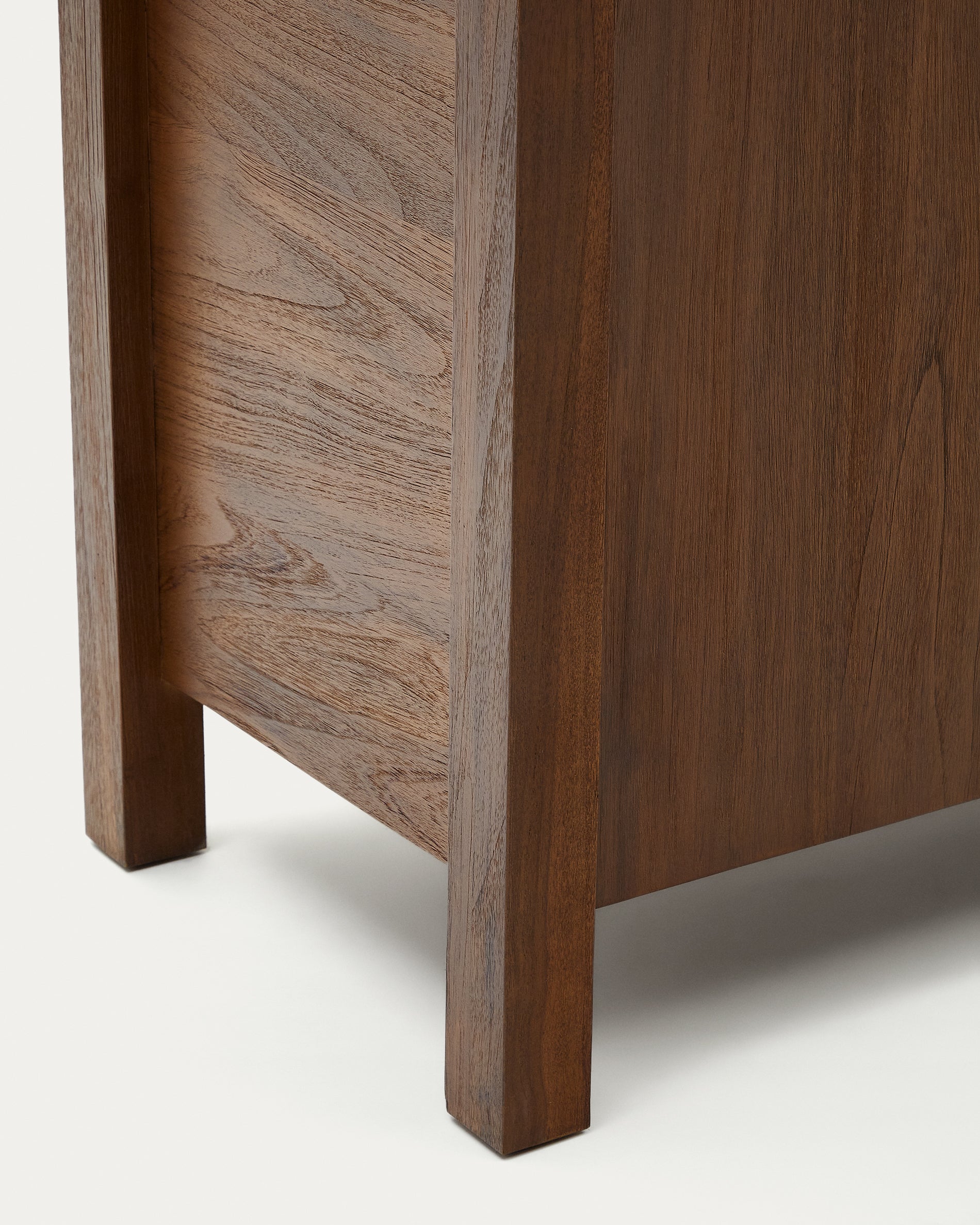 Sashi sideboard in solid teak wood 180 x 85 cm - Detail