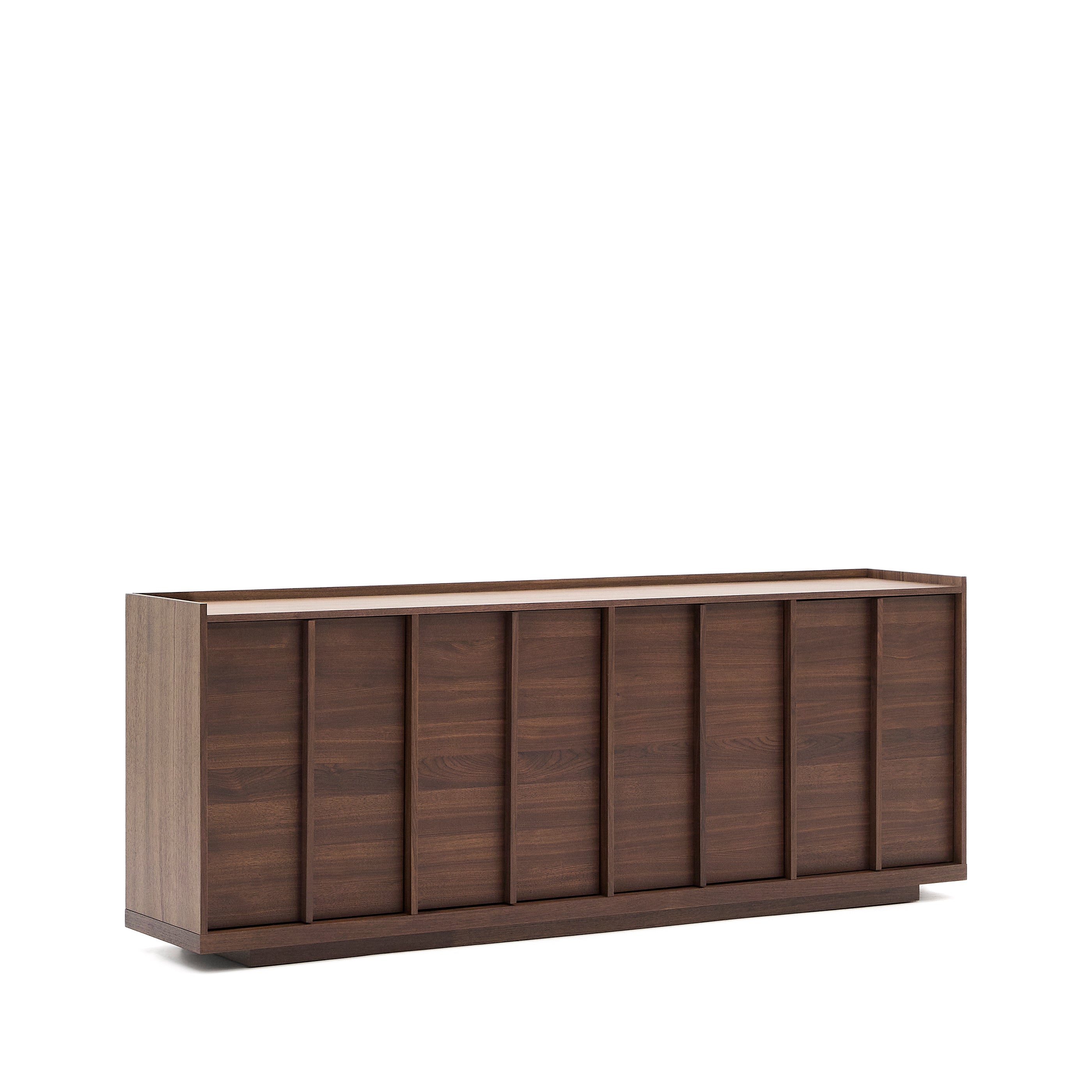 Onix sideboard with a walnut veneer in a dark finish, 200 x 80 cm FSC Mix Credit - Product Image