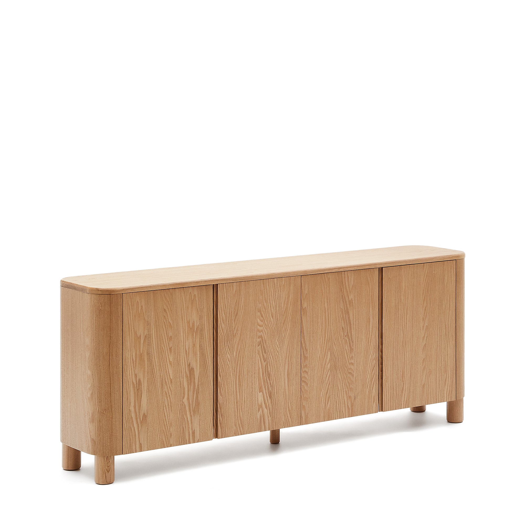 Salaya sideboard in ash plywood FSC Mix Credit, 200 cm x 79 cm - Product Image