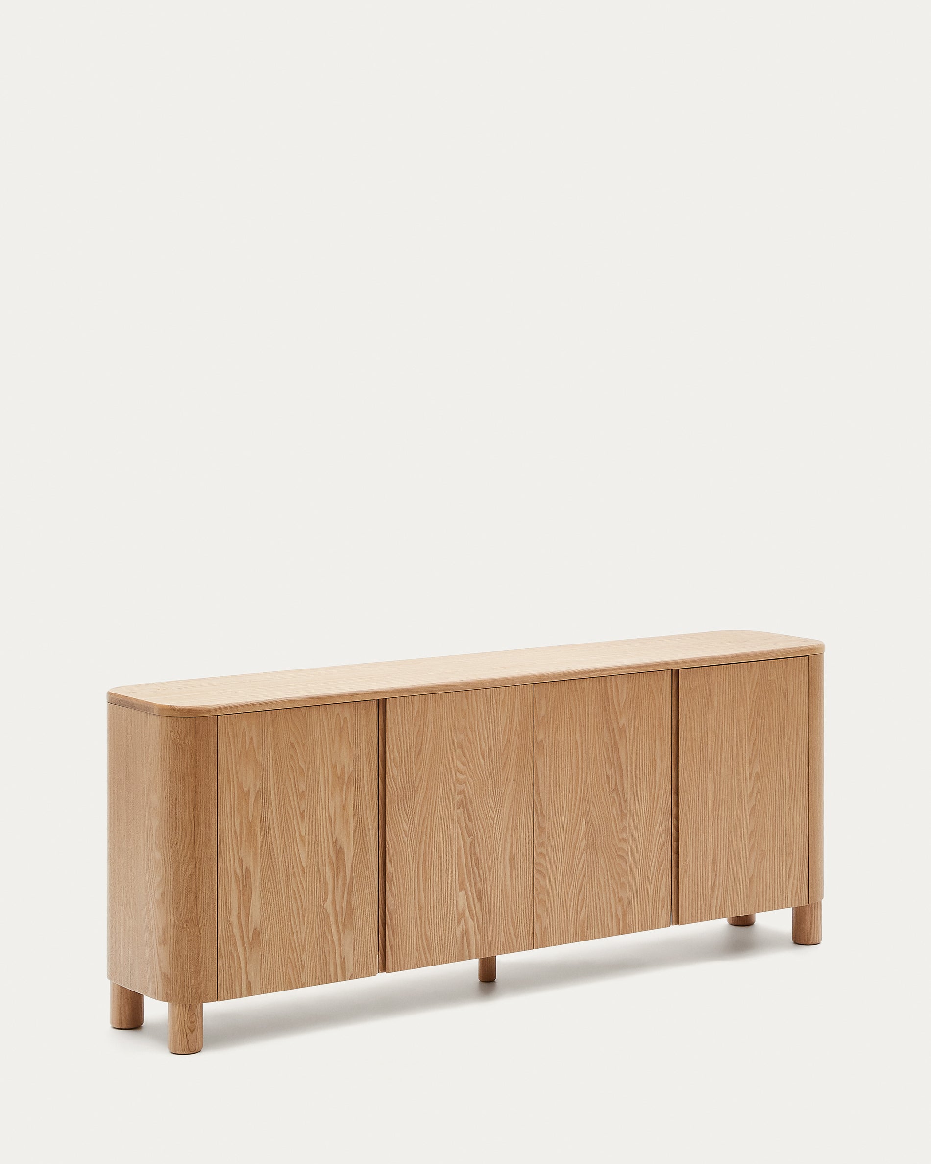 Salaya sideboard in ash plywood FSC Mix Credit, 200 cm x 79 cm - Product View