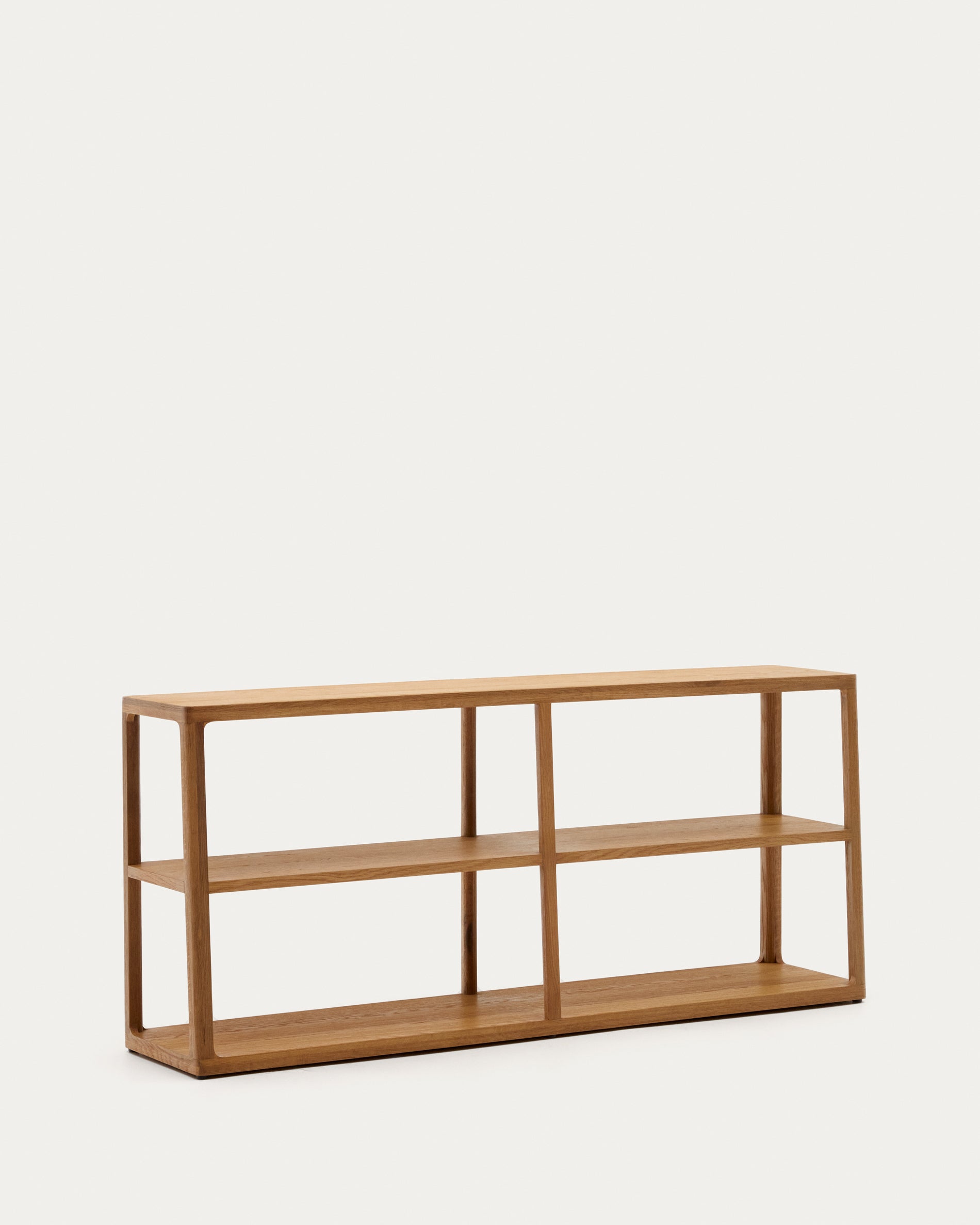 Maymai shelf with solid oak structure 180 x 81 cm - Product View