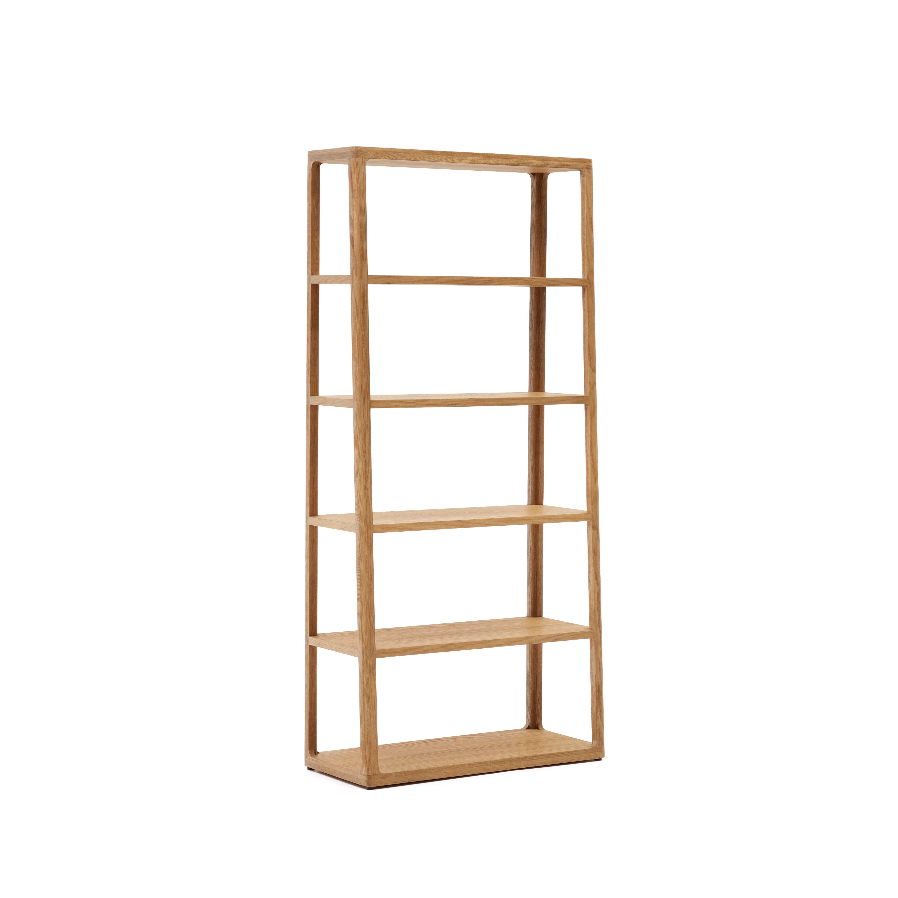 Maymai shelf with solid oak structure 90 x 193 cm - Product Image