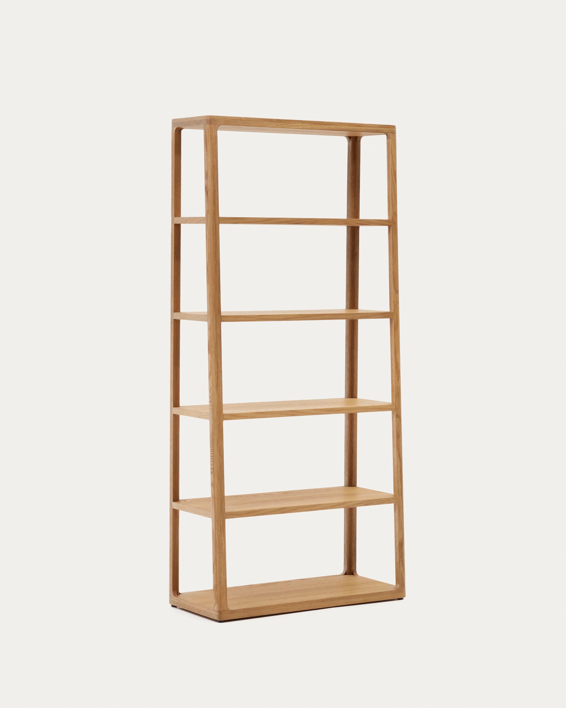 Maymai shelf with solid oak structure 90 x 193 cm - Product View