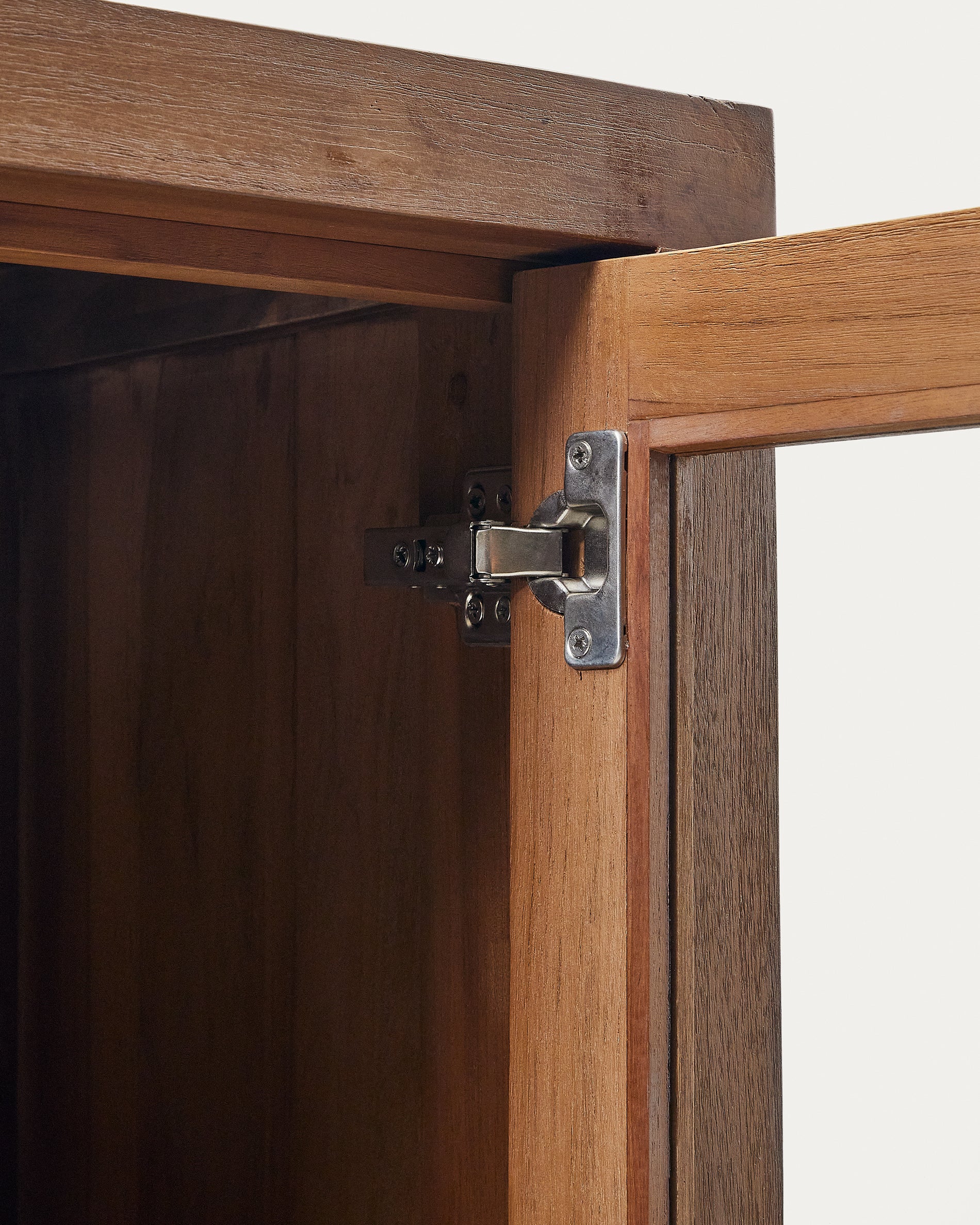 Sashi cabinet made in solid teak wood 110 x 185 cm - Detail