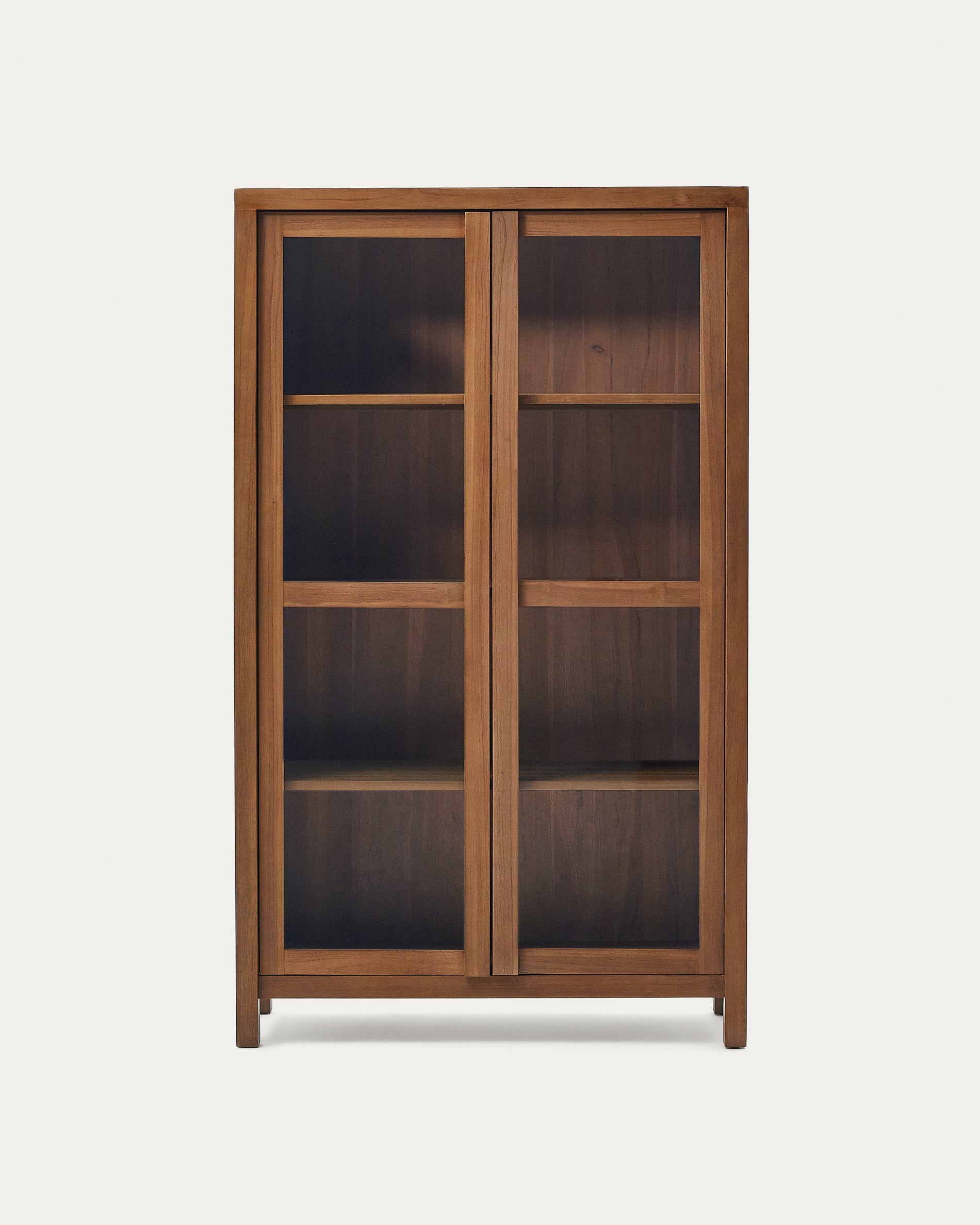Sashi cabinet made in solid teak wood 110 x 185 cm - Product View
