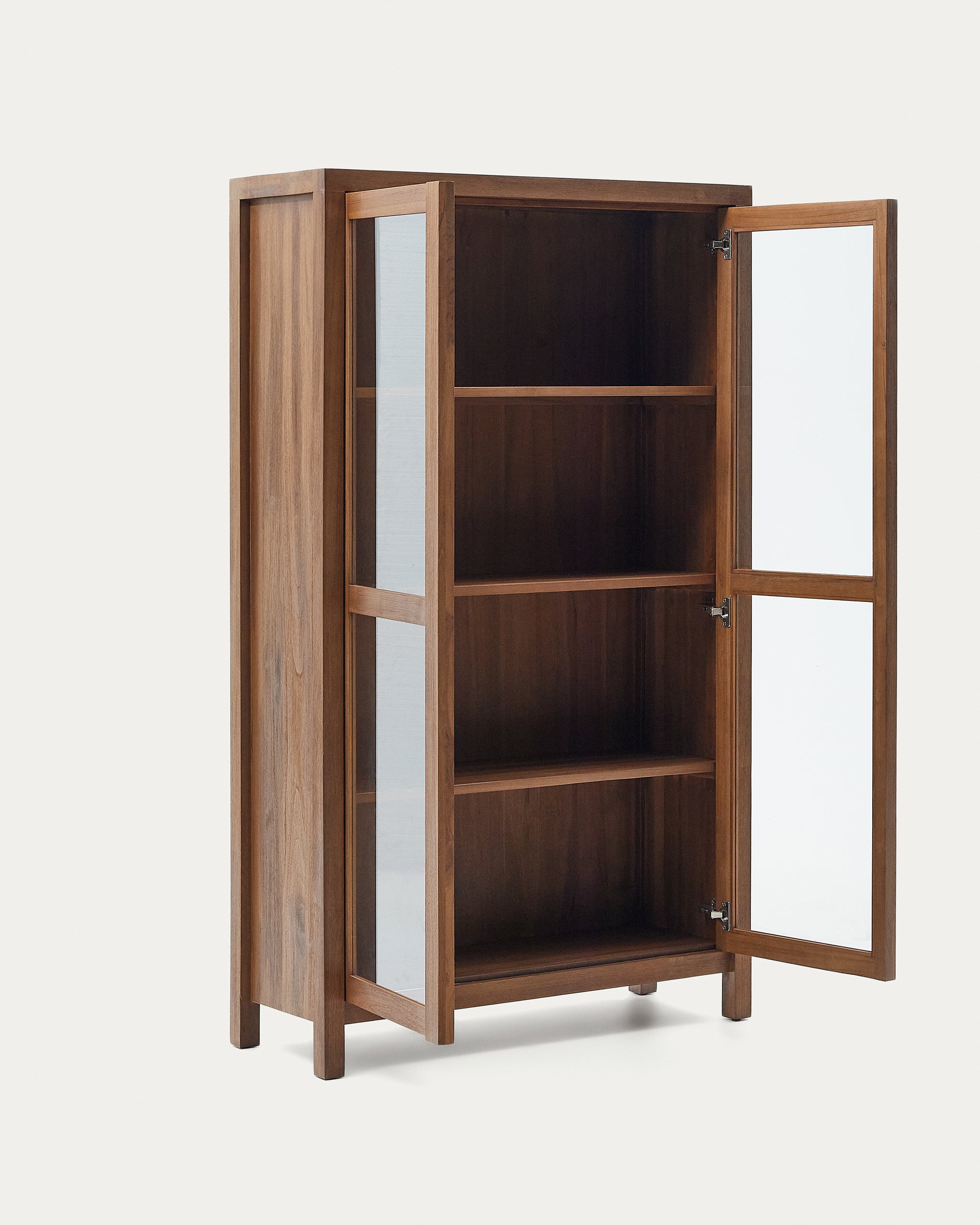 Sashi cabinet made in solid teak wood 110 x 185 cm - Product View