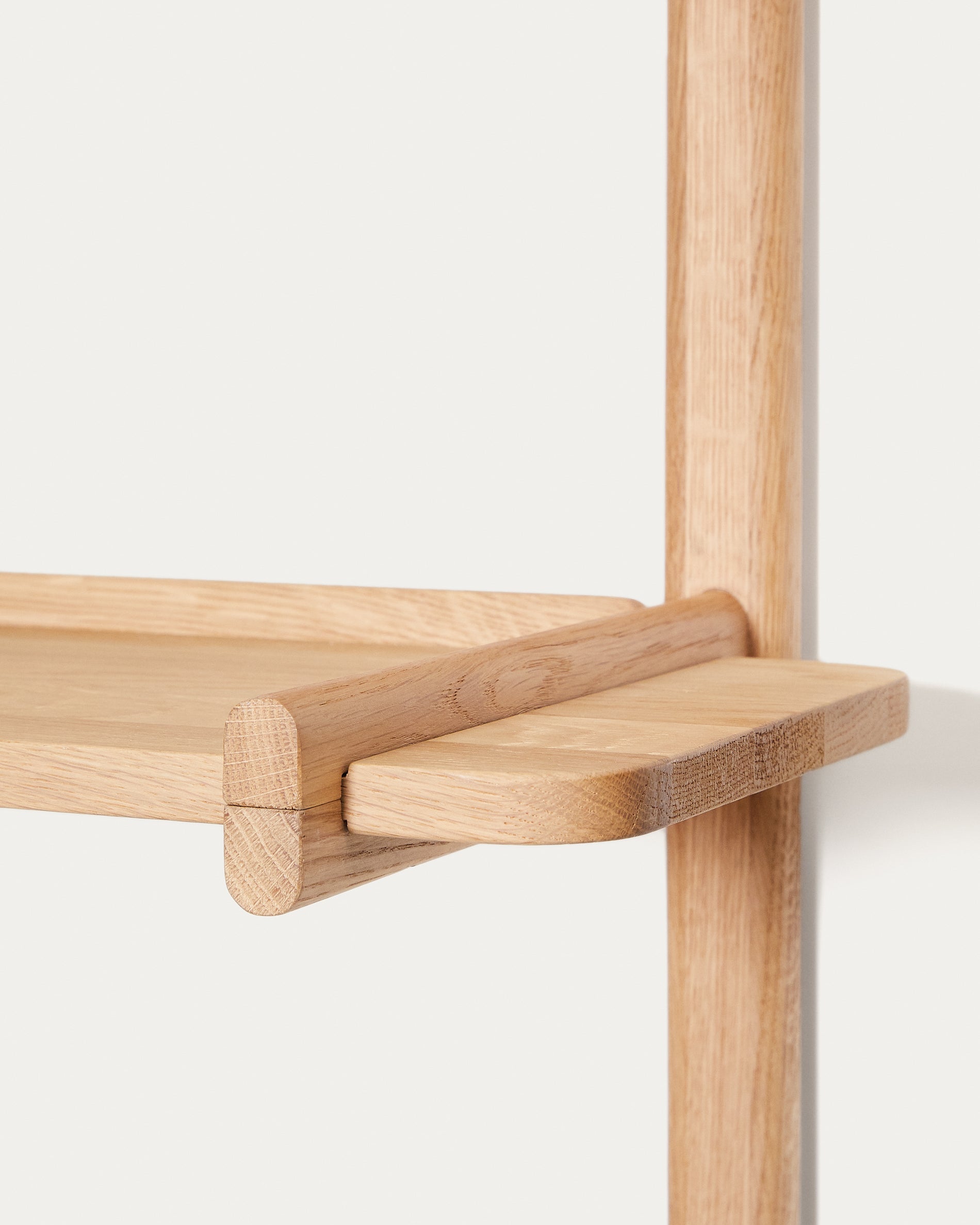 Sitra moduláris polc, 3 tömör tölgyfa polccal természetes befejezéssel, 110 cm, FSC Mix Credit