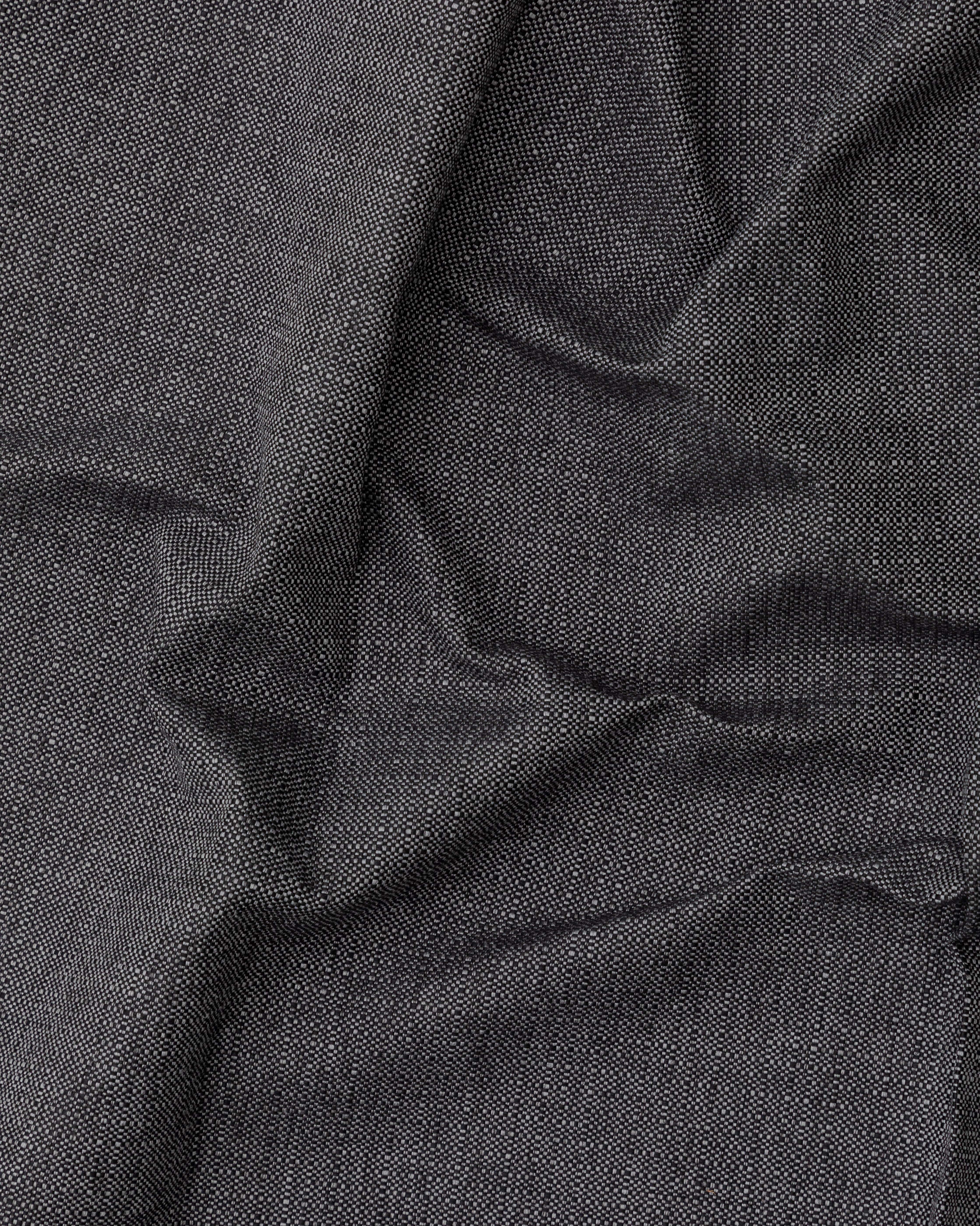 Babel Graphite Fabric Swatch 10 x 15 cm - Detail