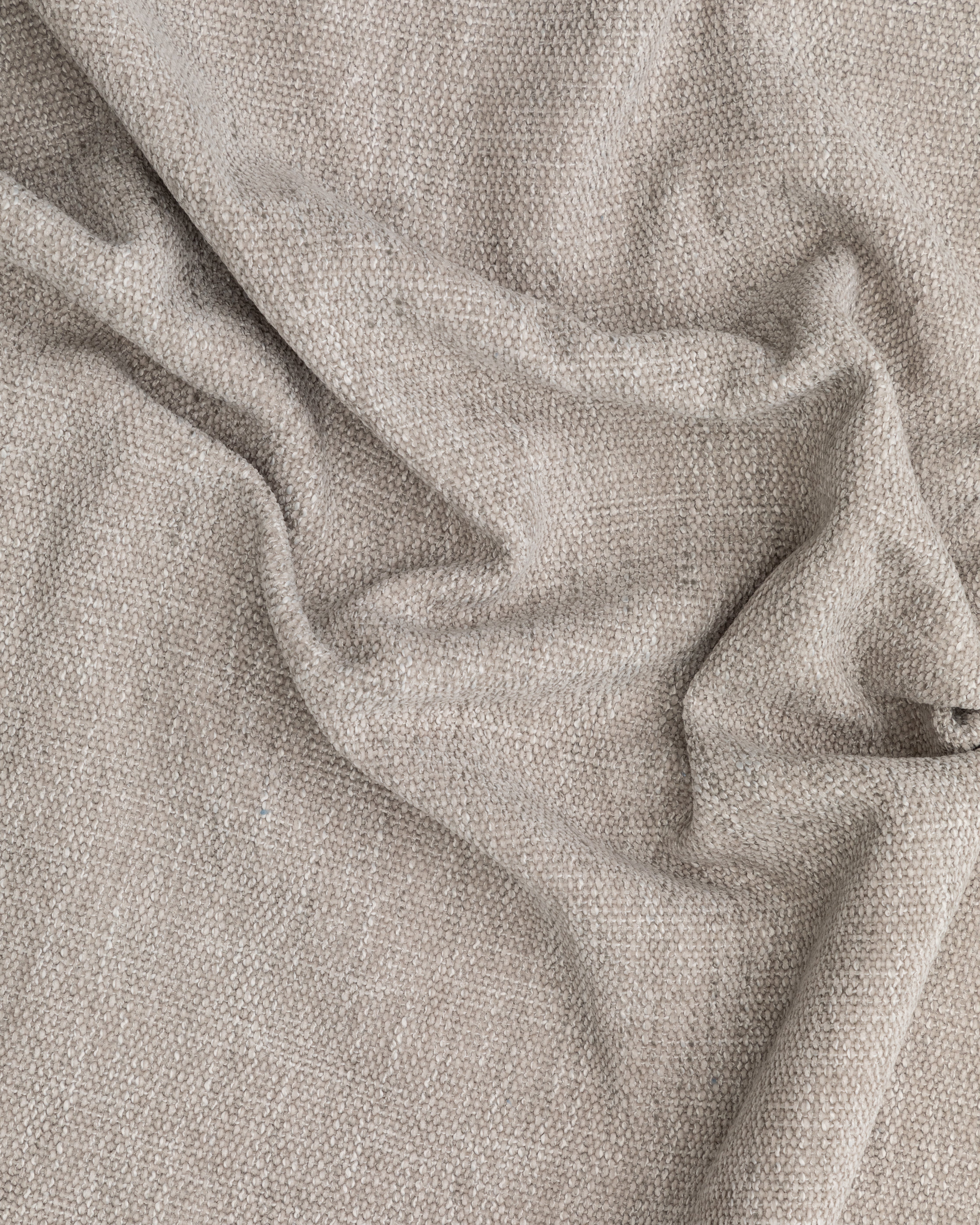 Saima Light Grey Fabric Swatch 10 x 15 cm - Detail
