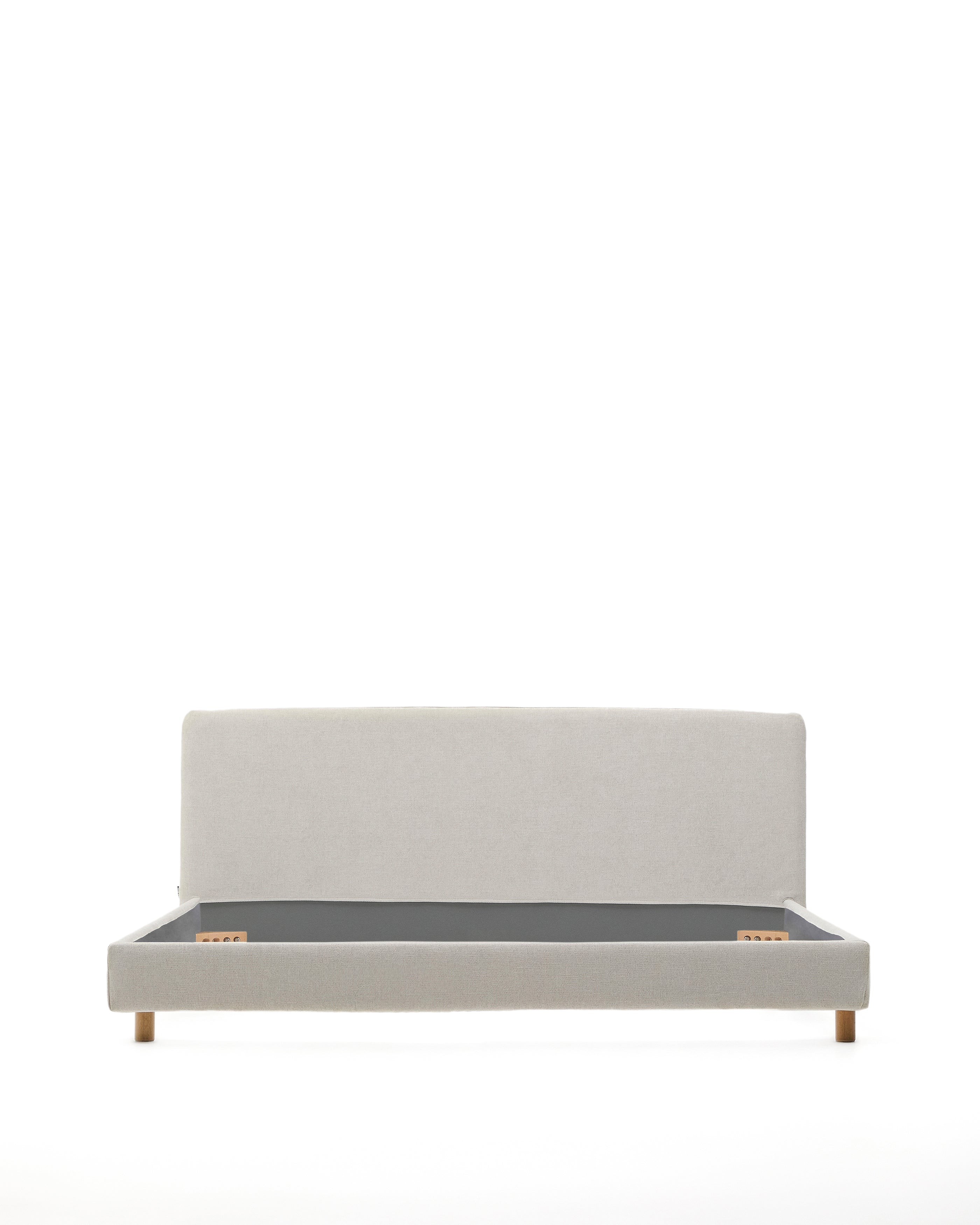 Gyöngy chenille Valma ágy levehető huzattal 180 x 200 cm-es matrachoz