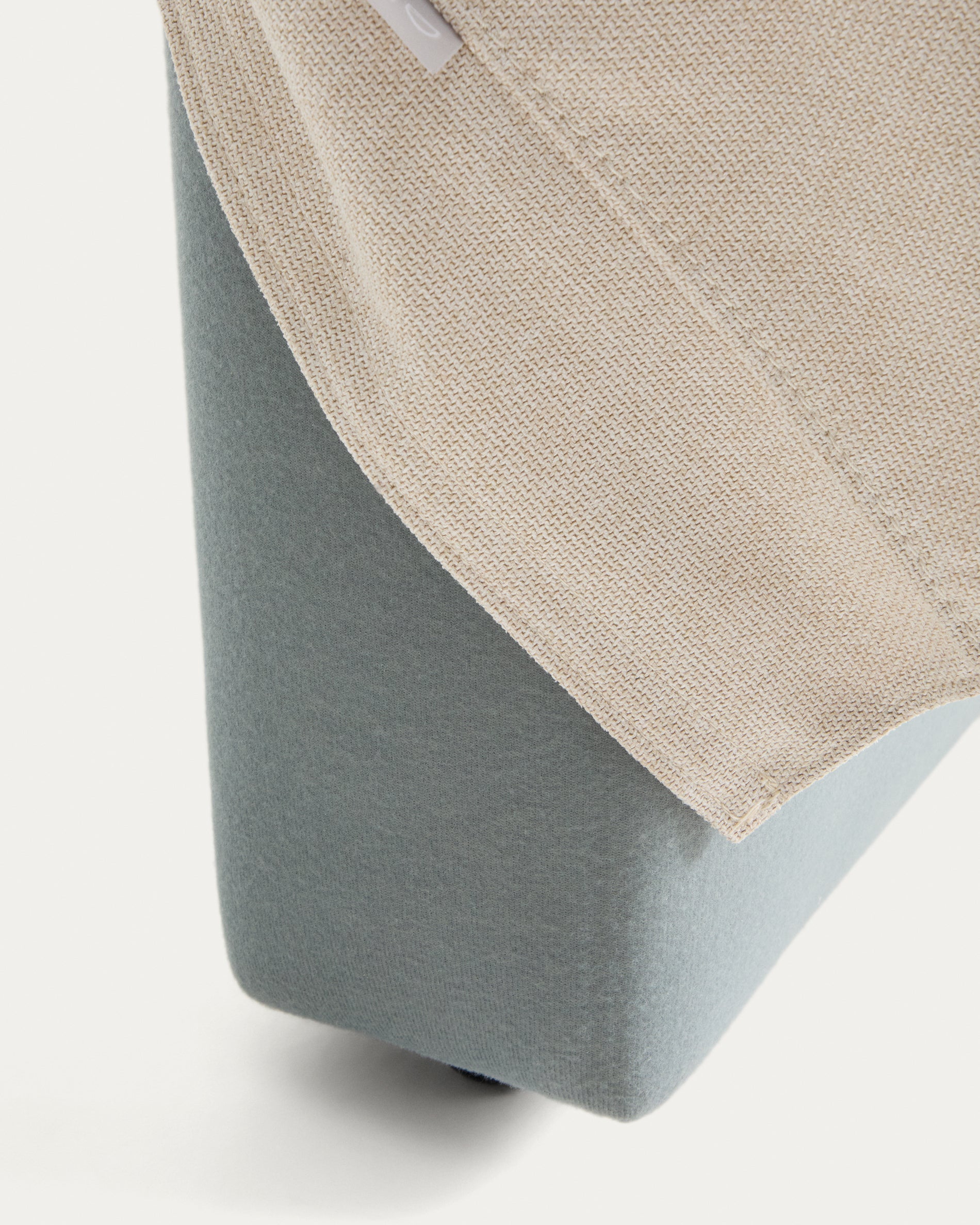 Blok ecru headboard with removable cover for bed up to 90cm - Detail