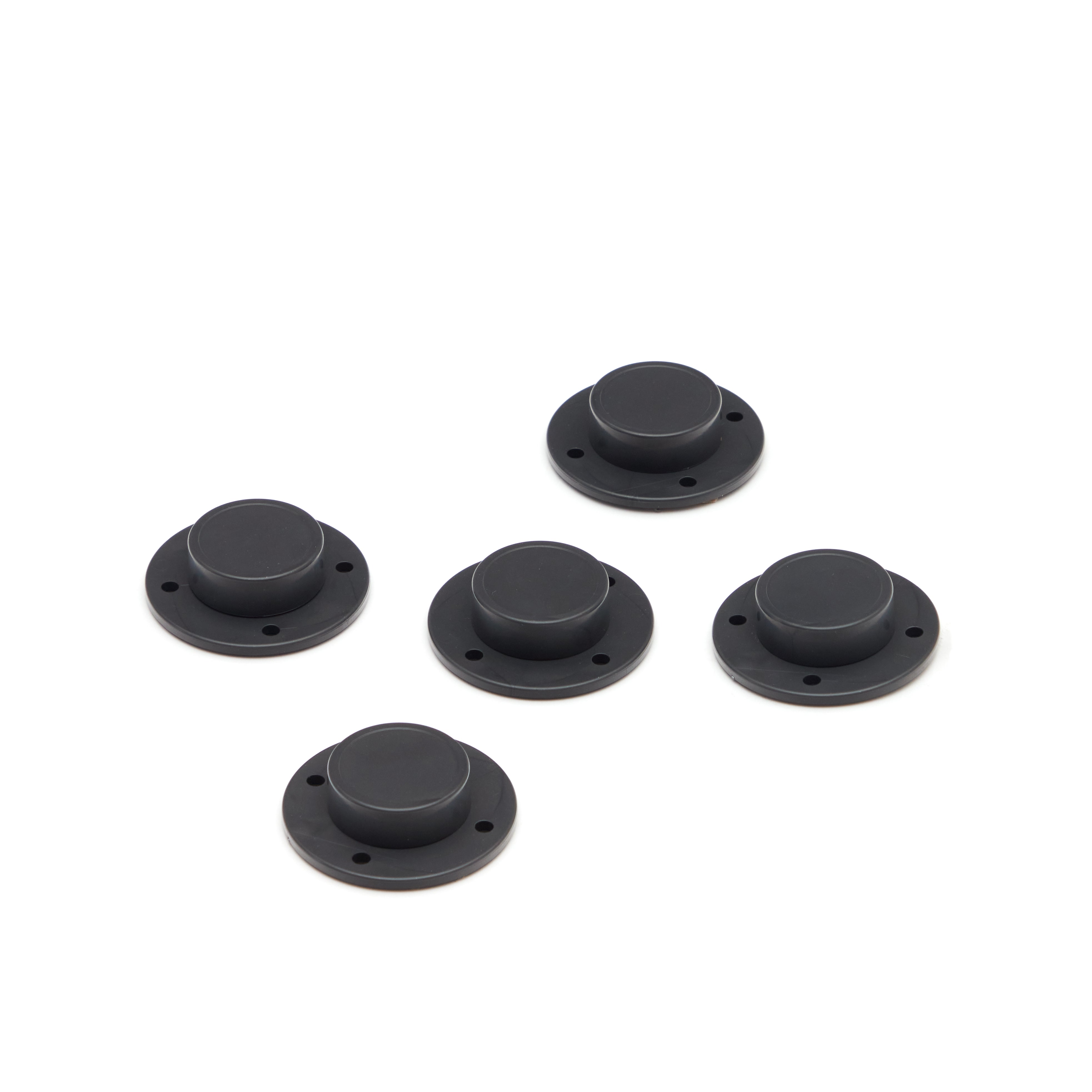 Set of 5 adjustable feet with adhesive, for the Litto shelves - Product Image