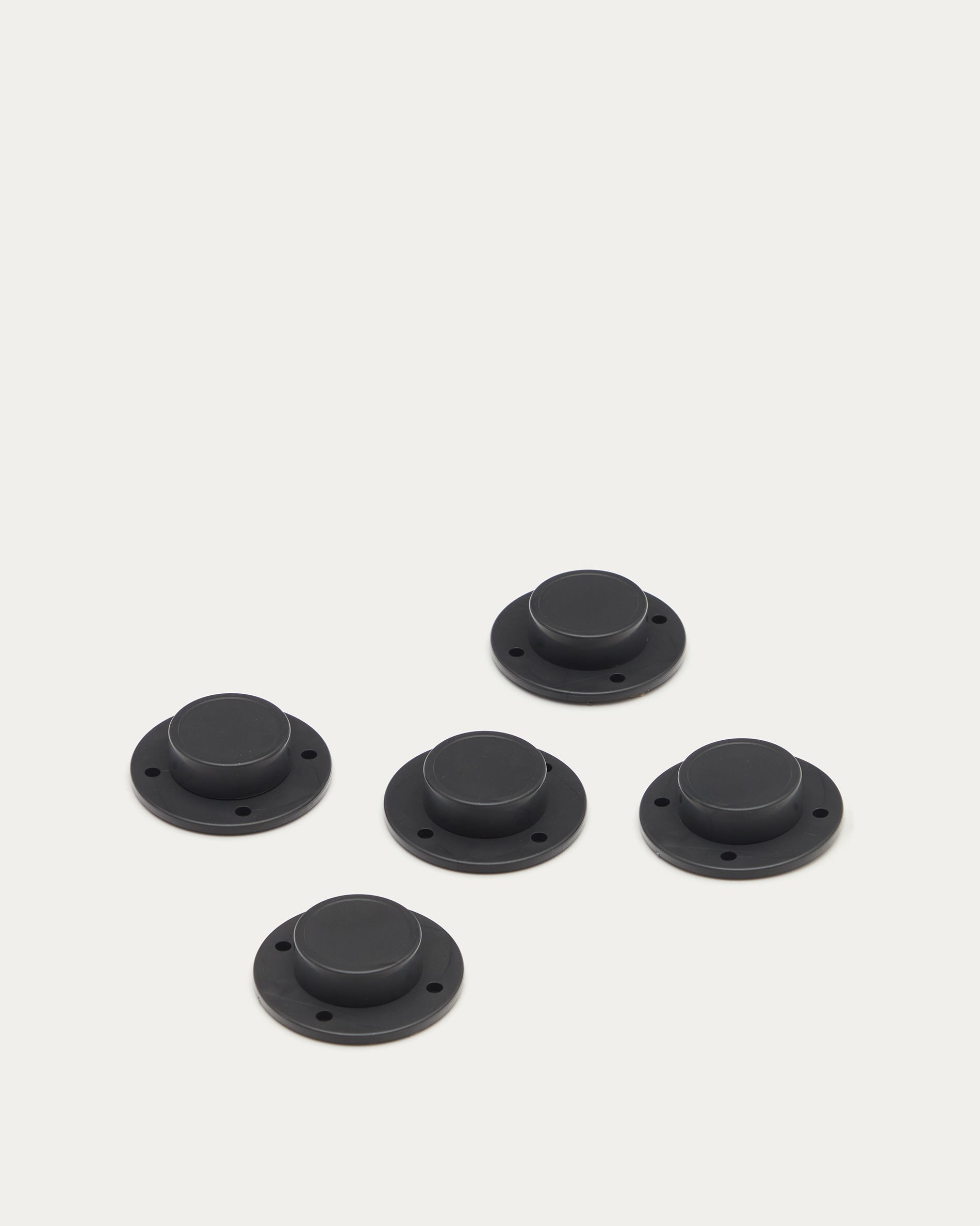Set of 5 adjustable feet with adhesive, for the Litto shelves - Product View