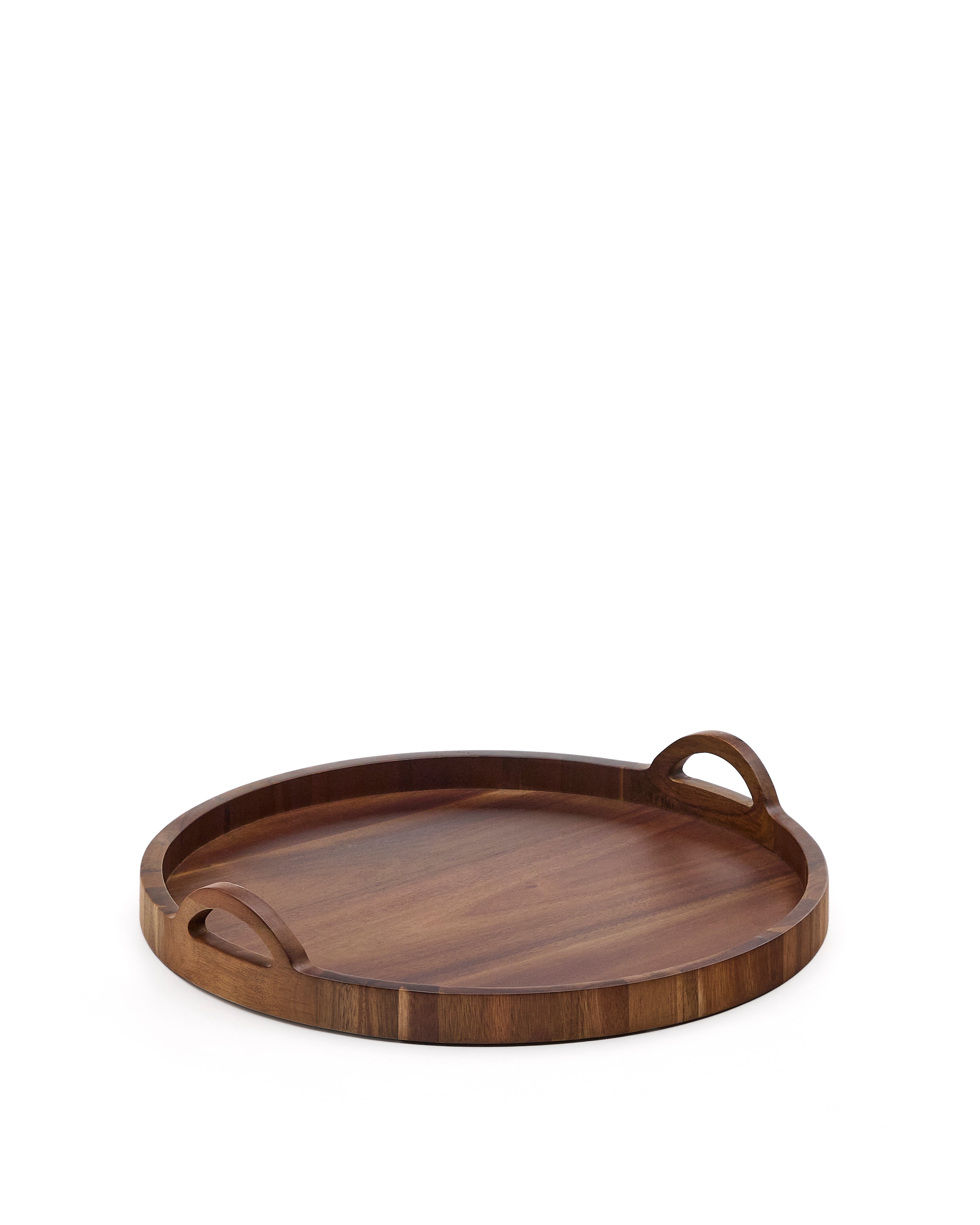 Zoa tray made of acacia wood FSC 100% Ø50 cm - Product Image