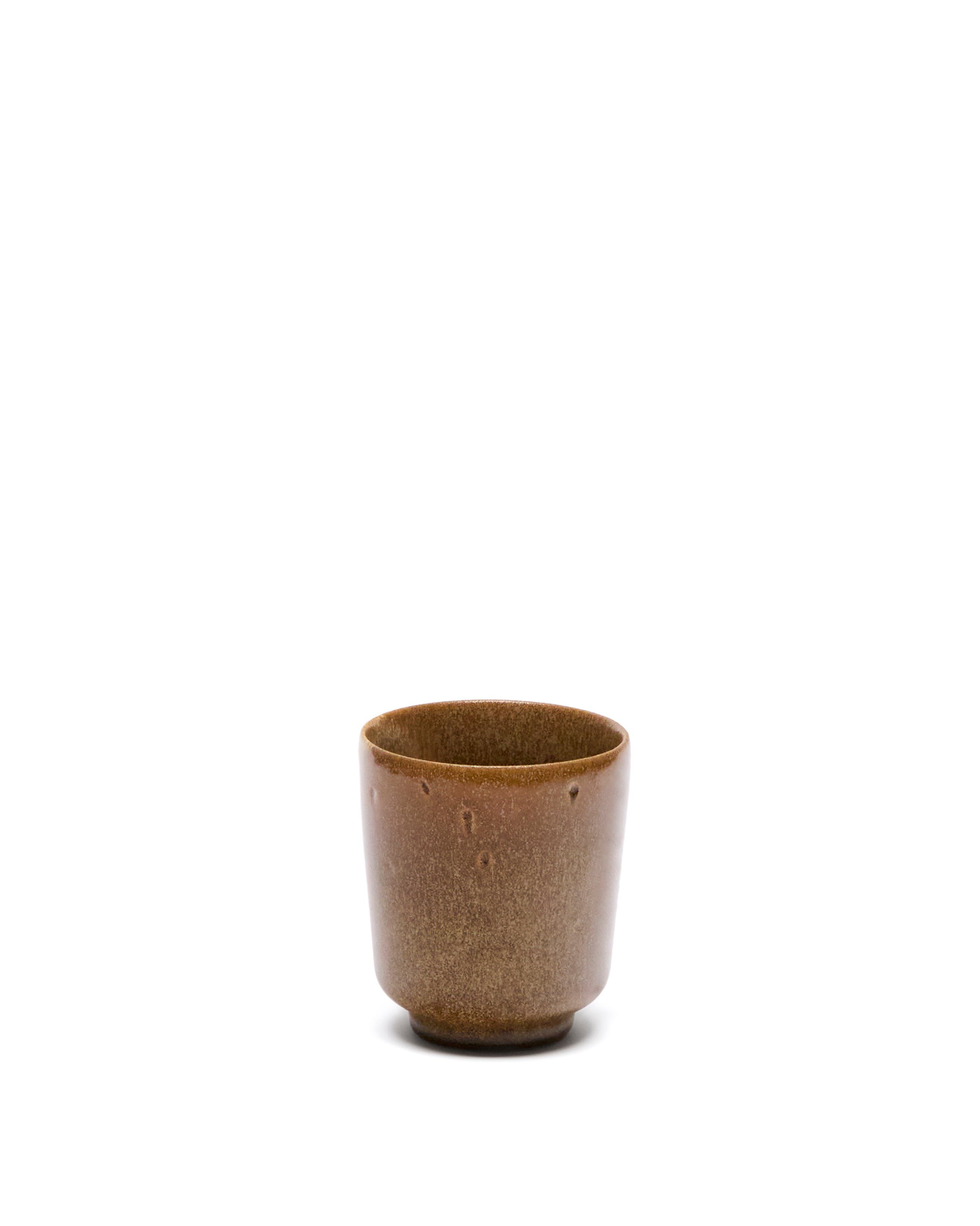 Brown ceramic Nagoli cup - Product Image
