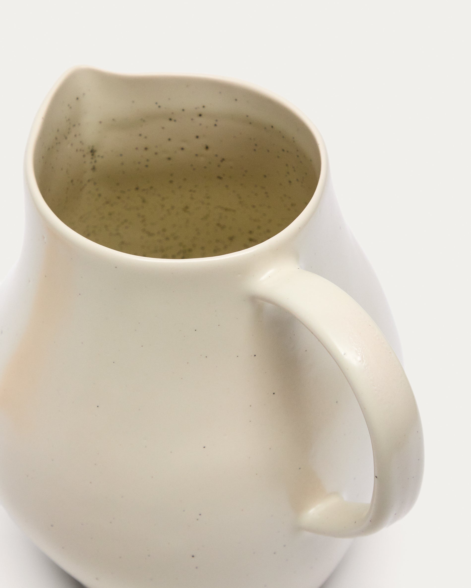 Multicoloured ceramic Miglo jug - Detail