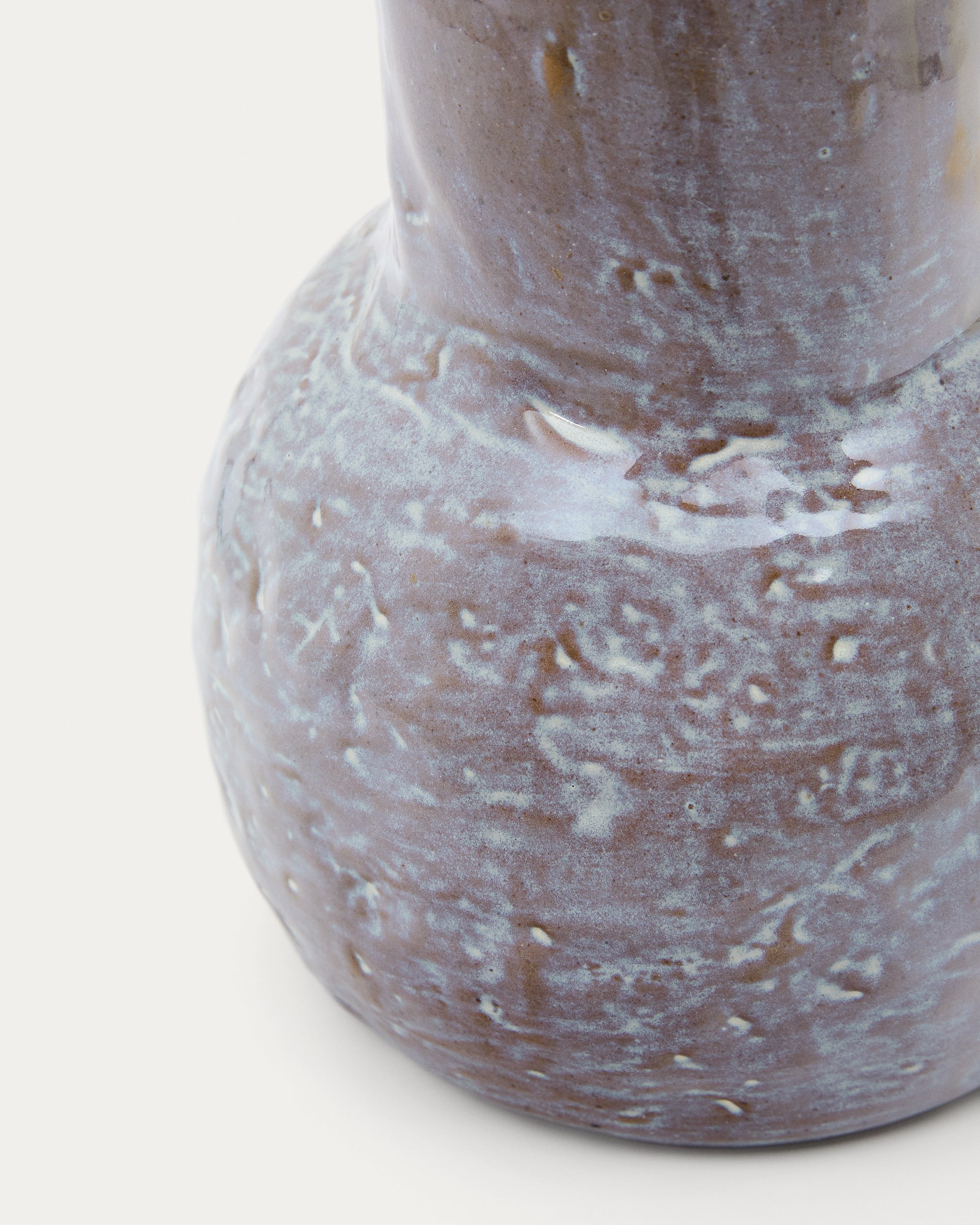 Olaris multicoloured ceramic vase 15,3 cm - Detail
