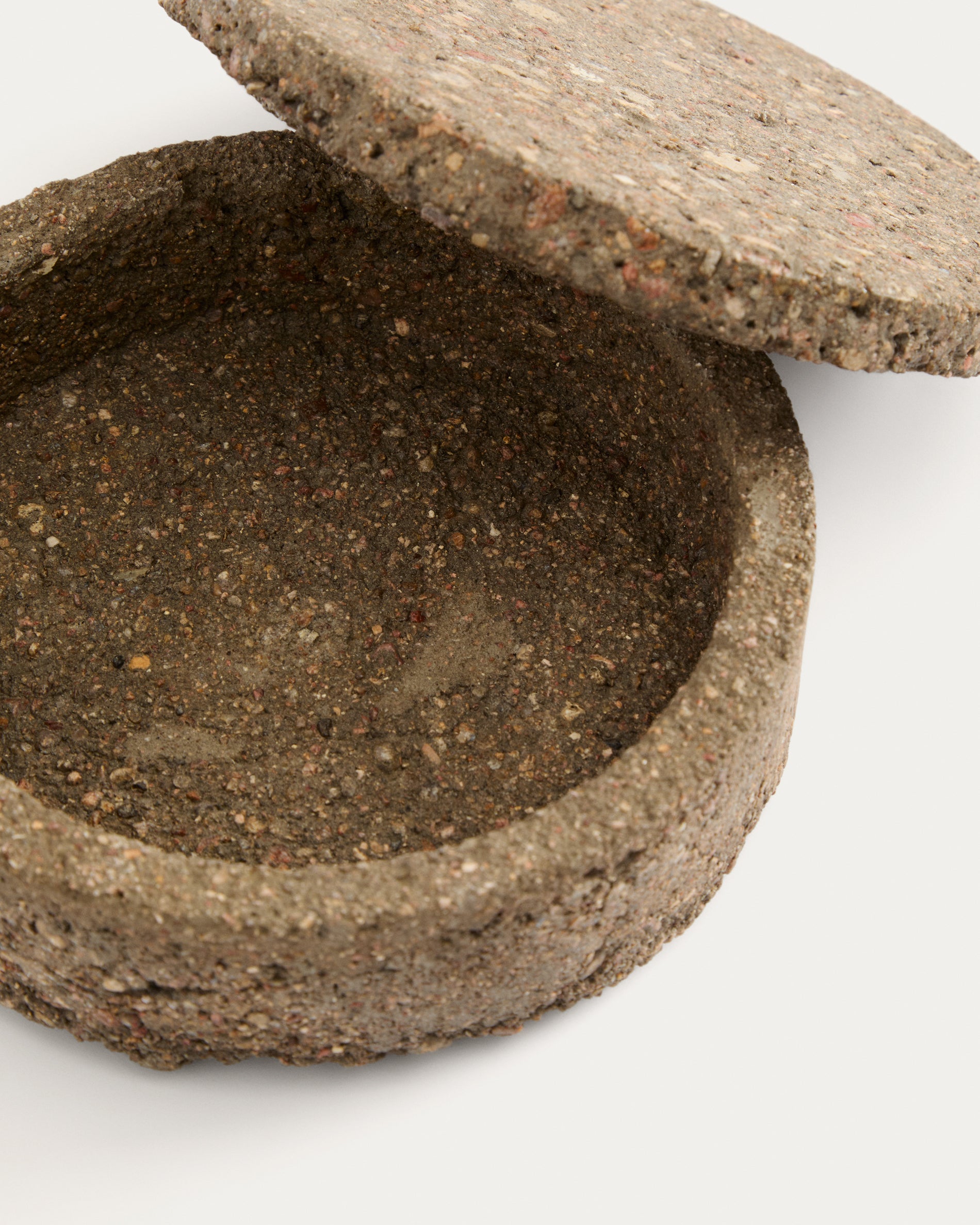 Mirani decorative stone box Ø 15 cm - Detail