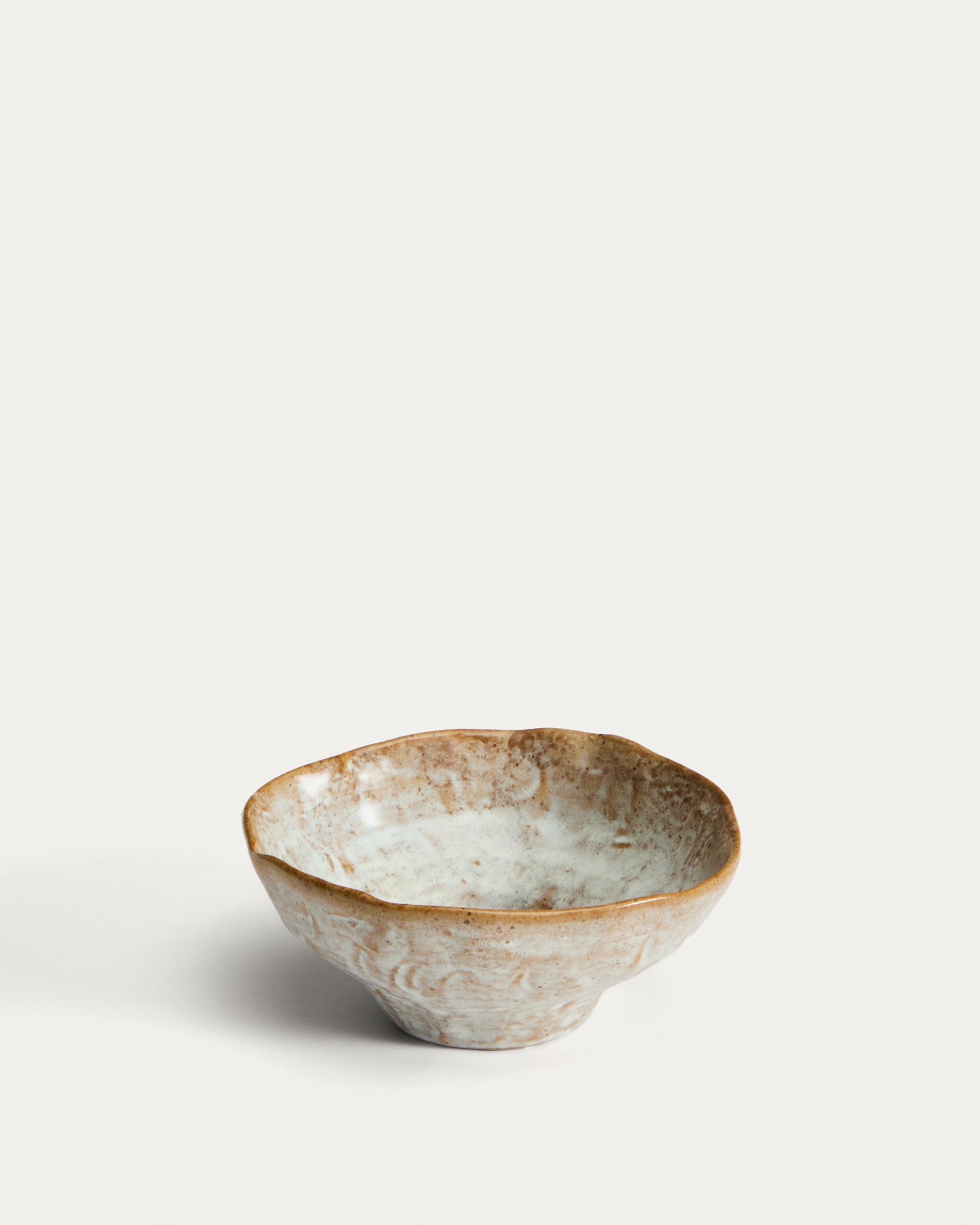 Alenia grey ceramic bowl - Product View