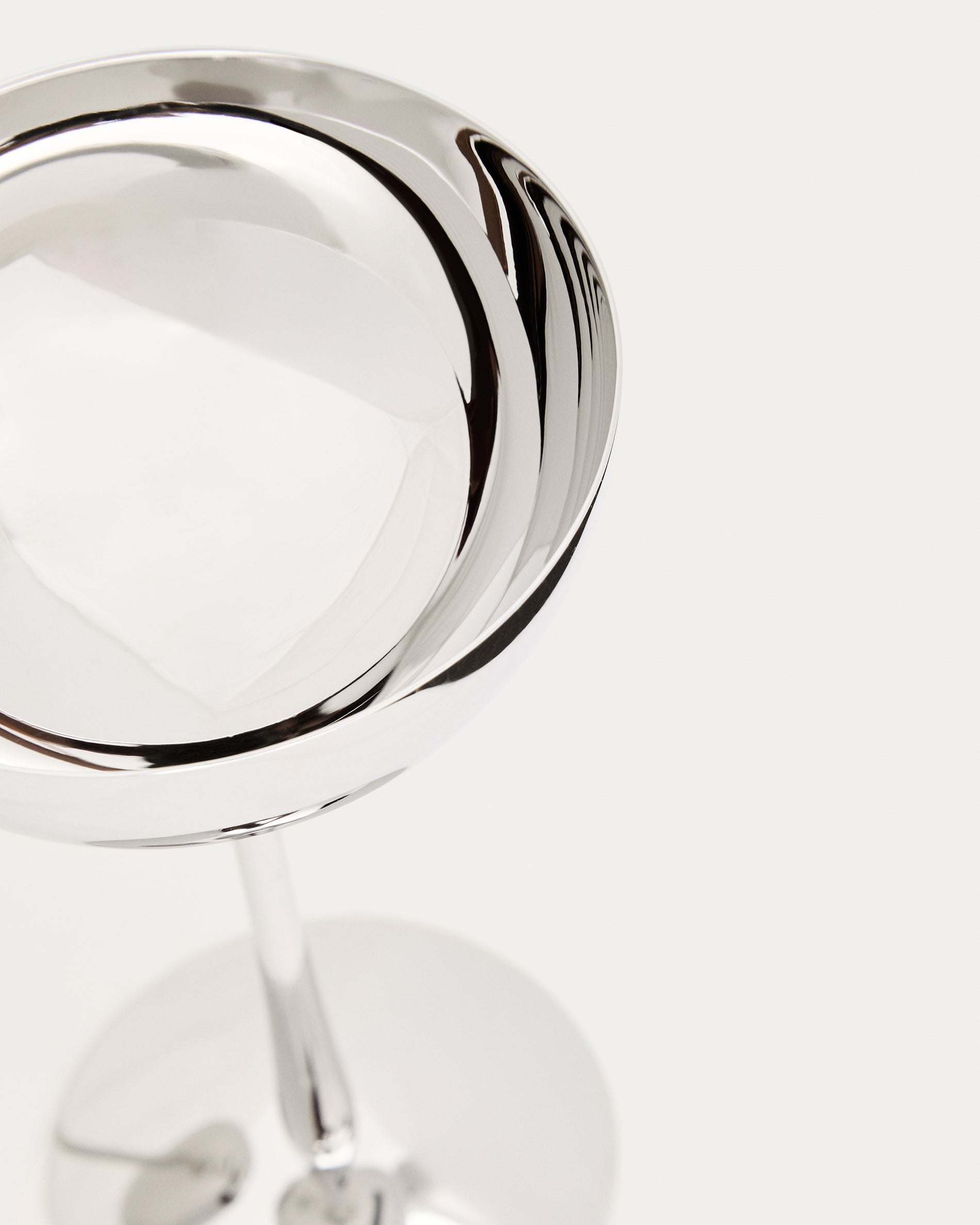 Nirela set of 2 stainless steel glasses - Detail