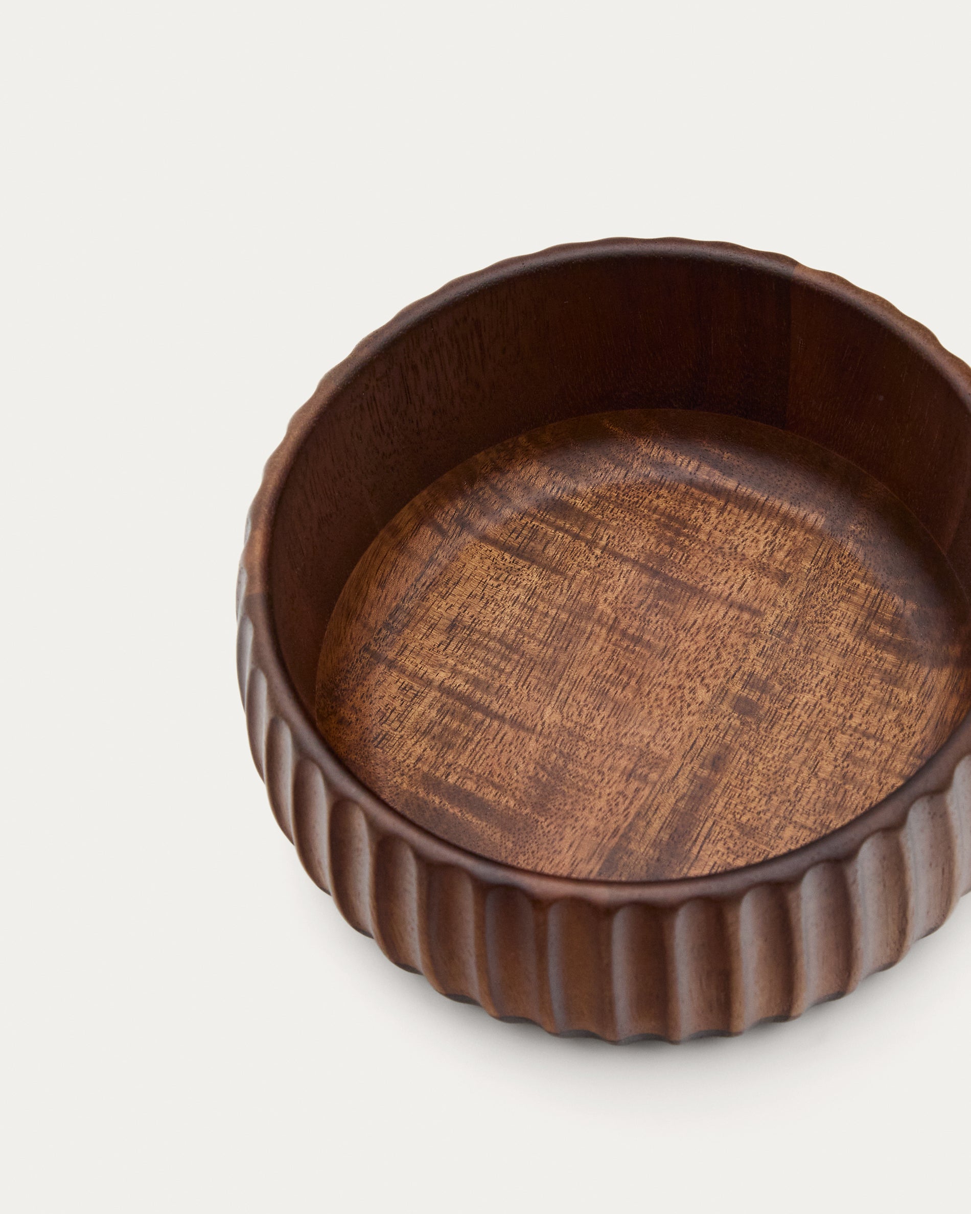 Rommu small bowl made of acacia wood FSC 100% - Detail