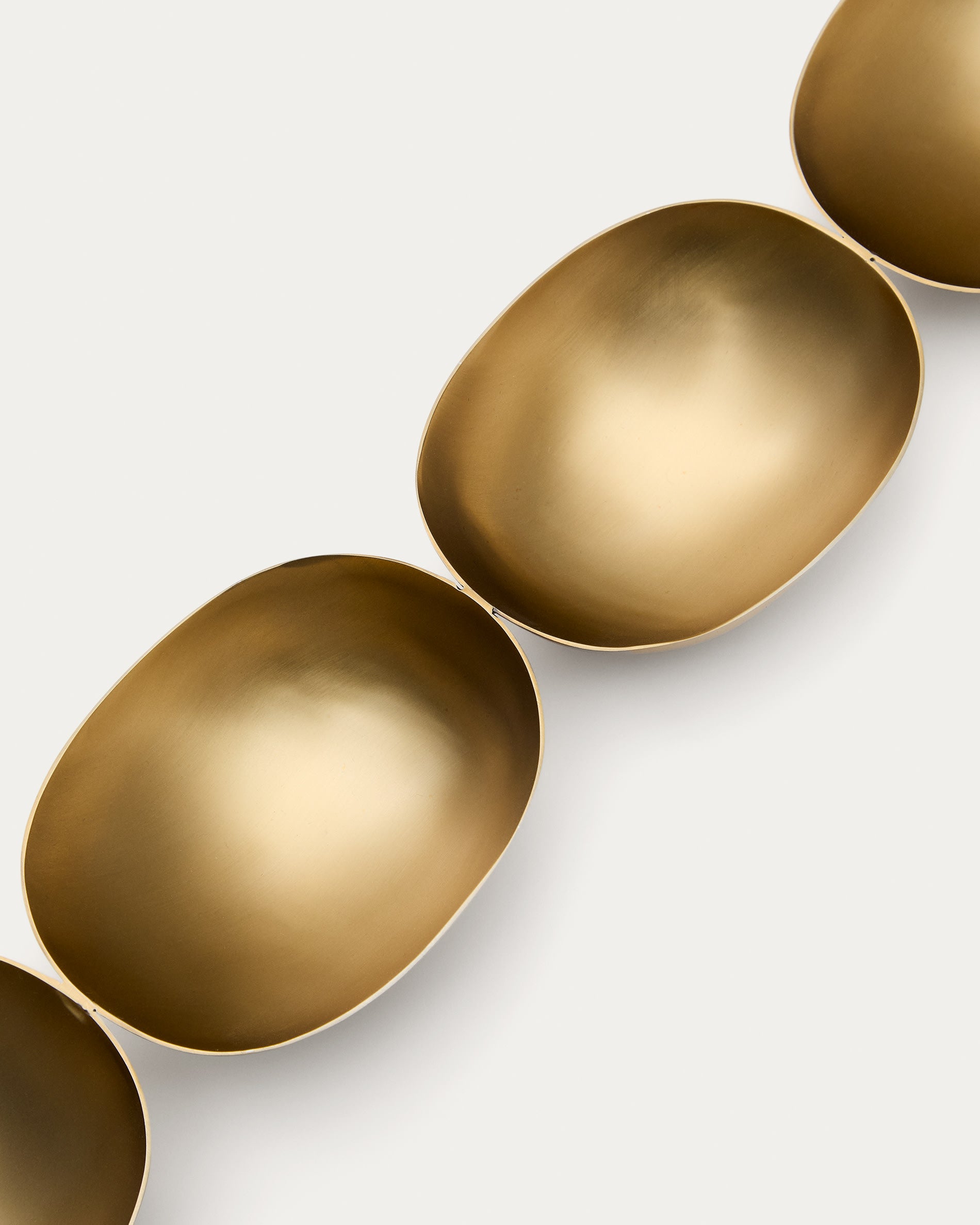 Aruc 4 bowls made of gold-coloured stainless steel