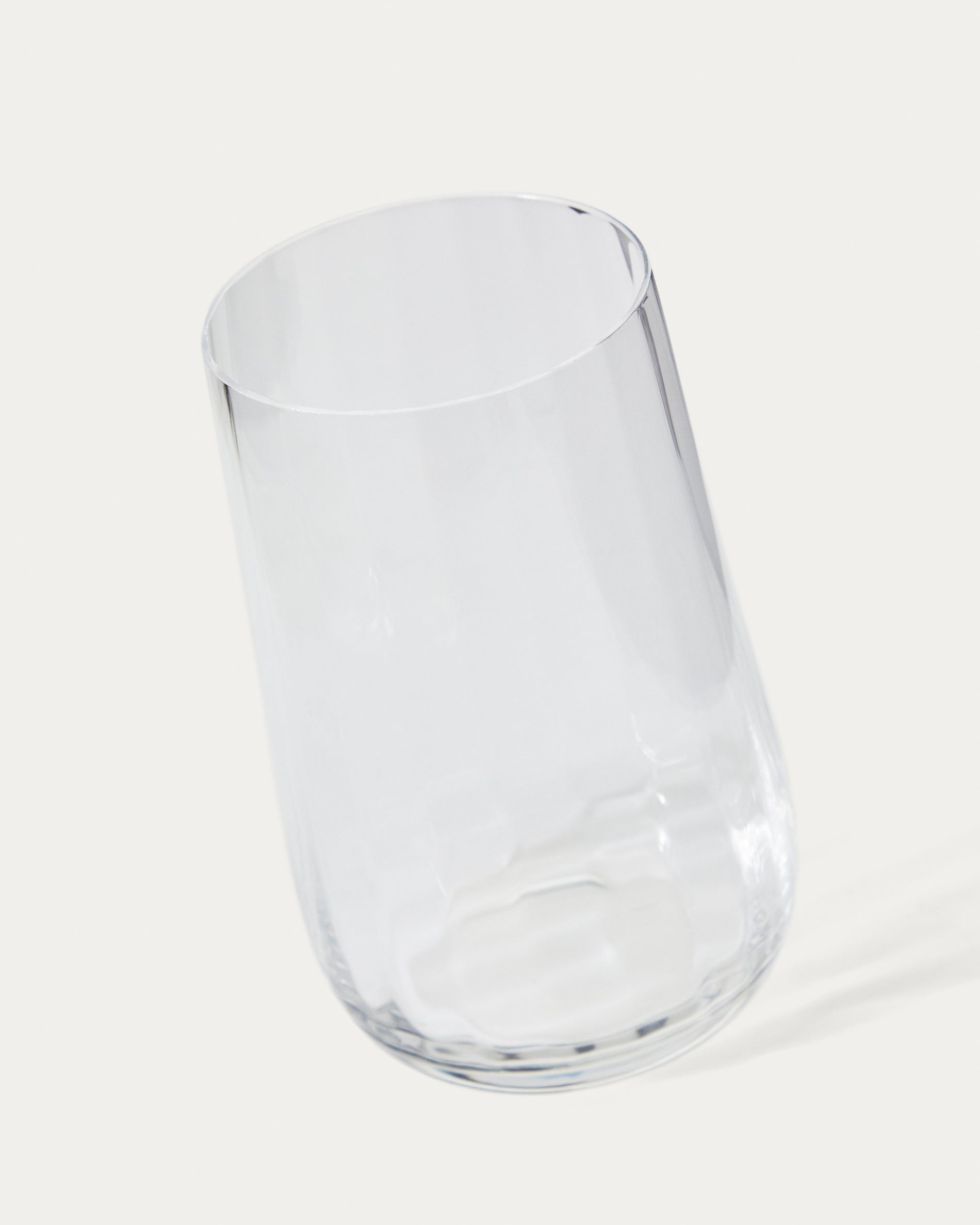 Mimba transparent glass cup, 46 cl - Detail