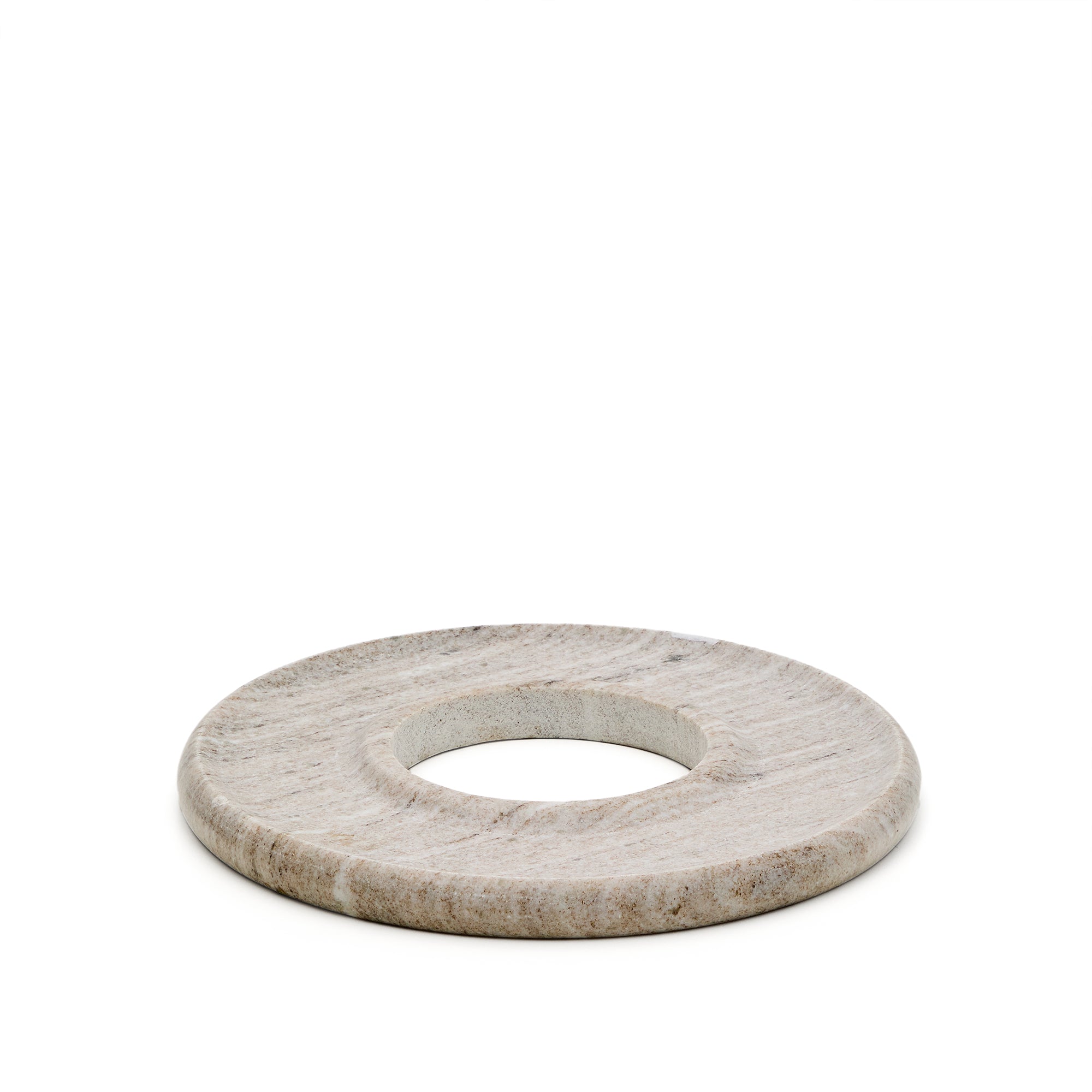 Morel beige marble serving tray - Product Image