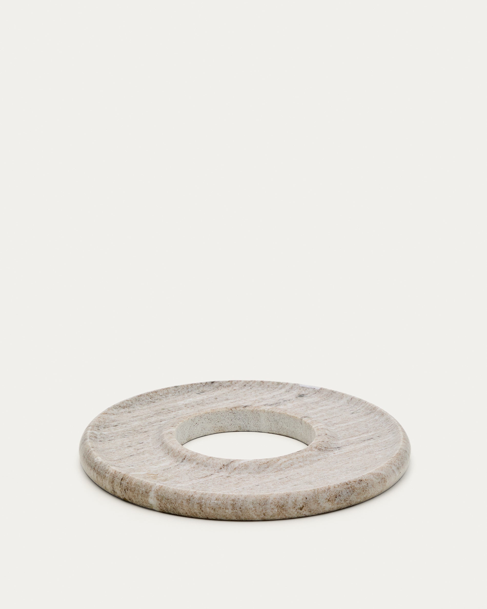 Morel beige marble serving tray - Product View