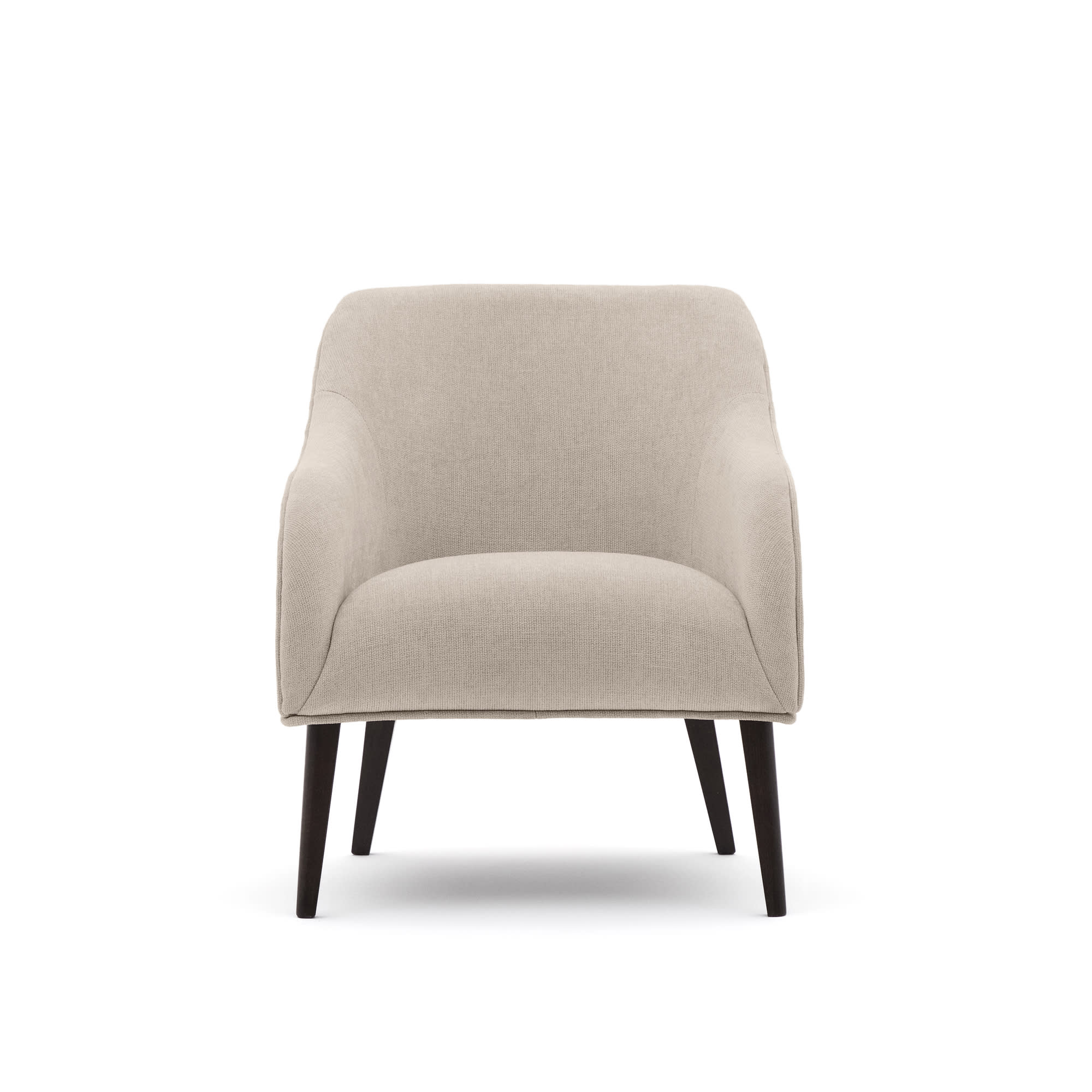 Bobly karosszék bézs színben, tömör bükkfával wenge befejezéssel FSC Mix Credit