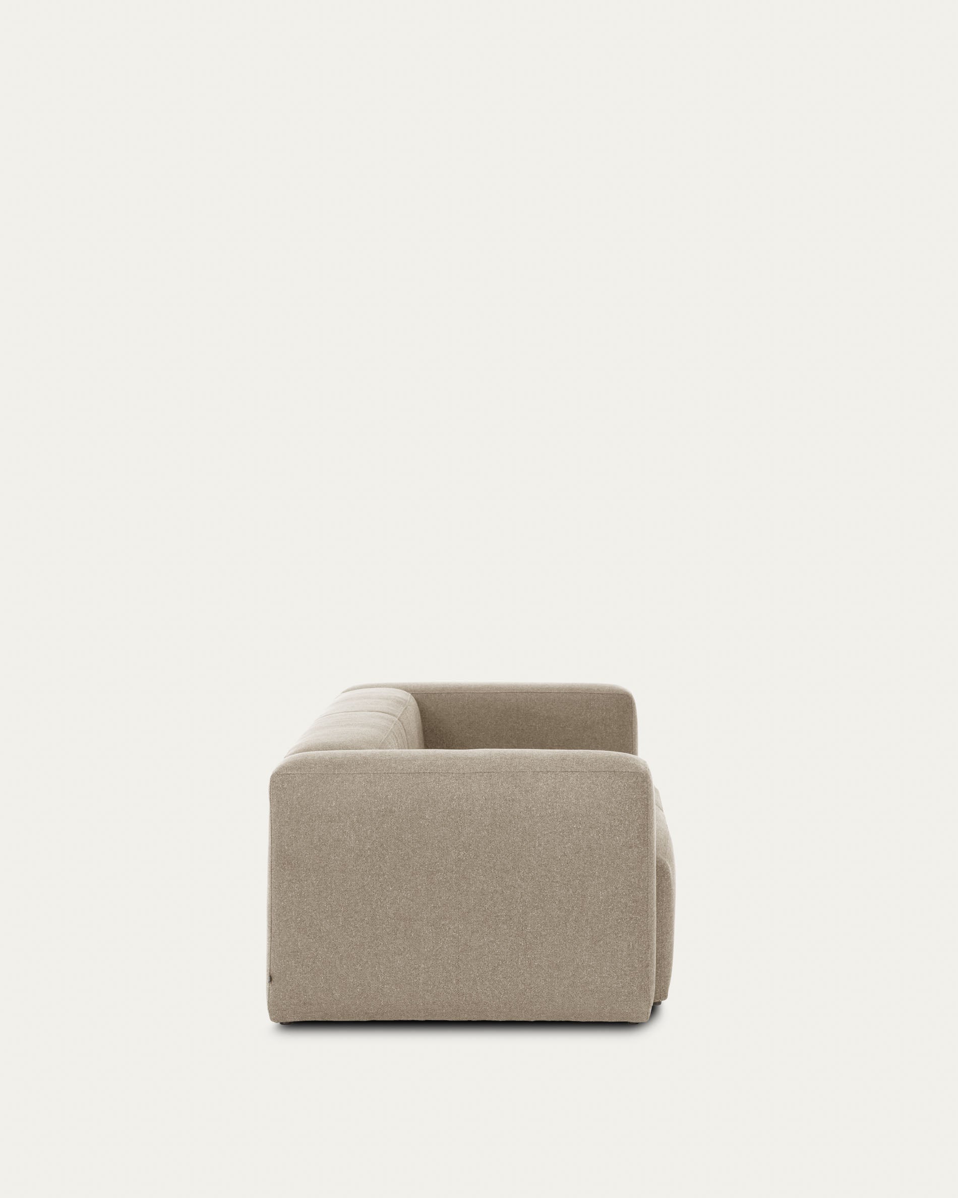 Blok 2-seater beige chenille sofa 210cm FSC Mix Credit - Product View
