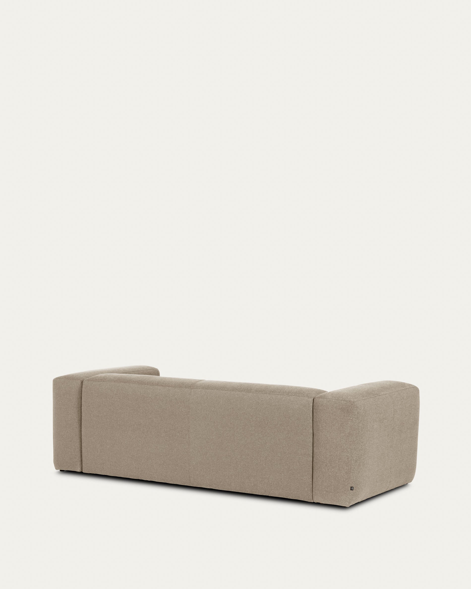 Blok 2-seater beige chenille sofa 210cm FSC Mix Credit - Product View