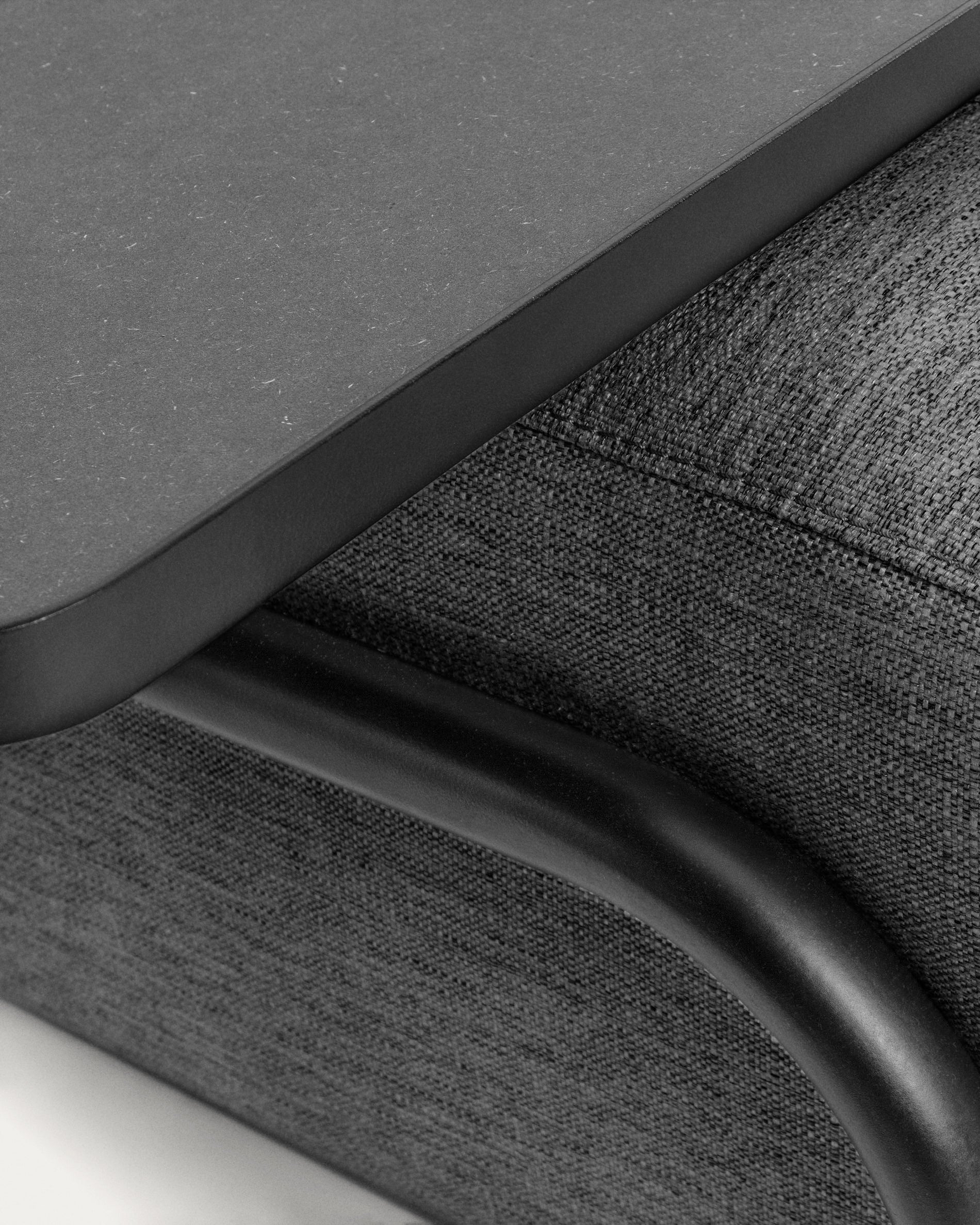 Module 3 seaters Compo dark grey 232 cm - Detail