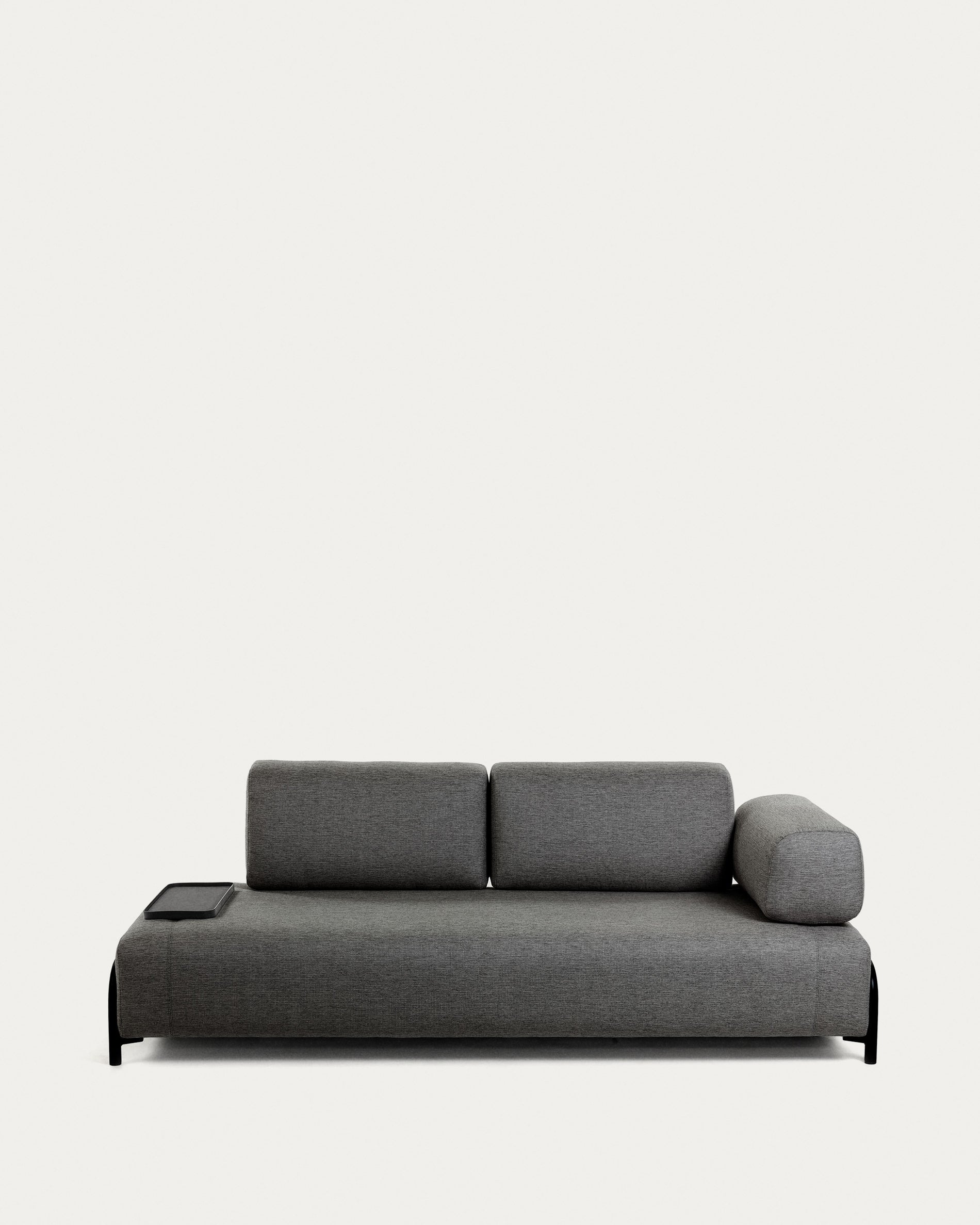 Module 3 seaters Compo dark grey 232 cm - Product View