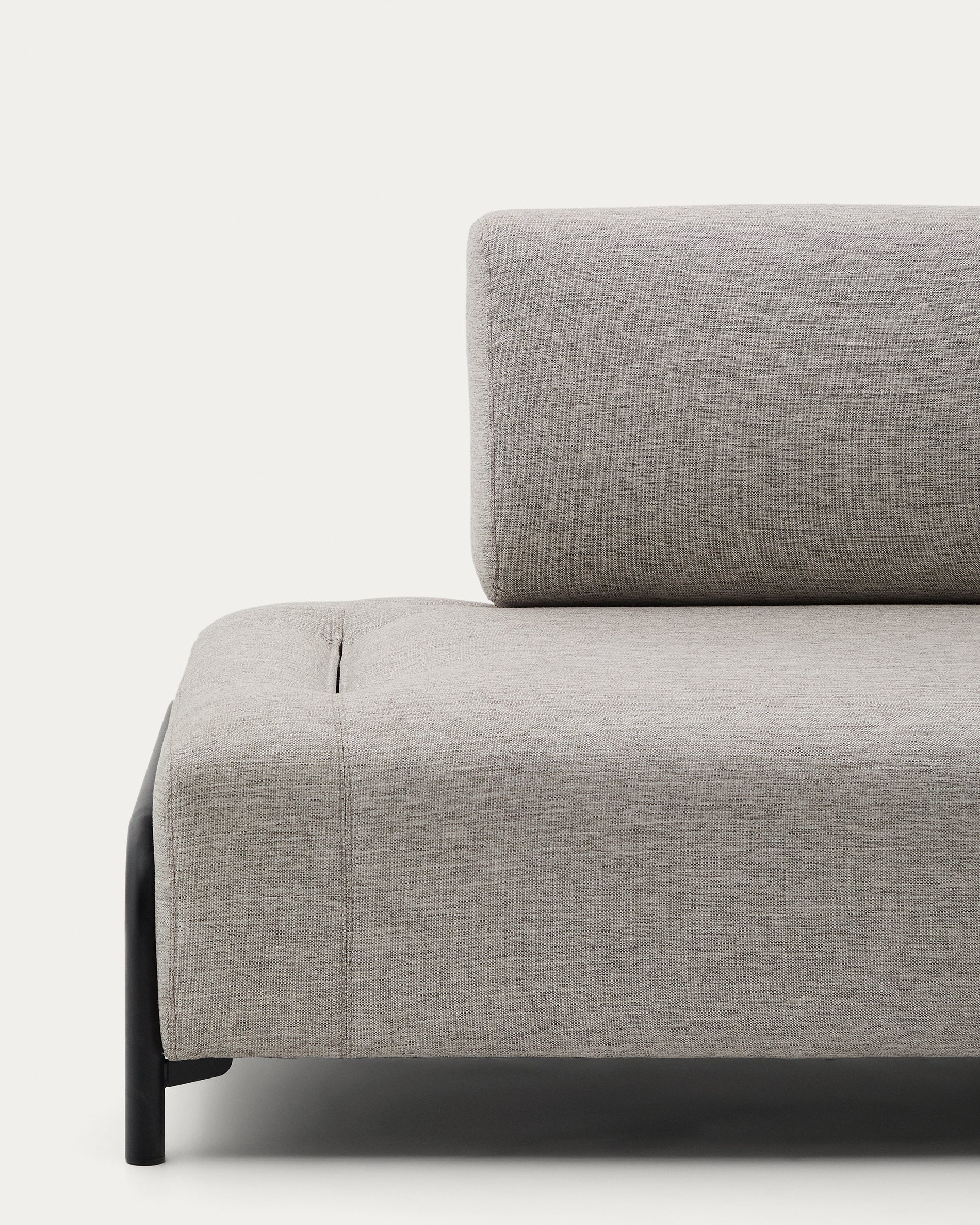 Module 3 seaters Compo in Beige-Grey 232 cm - Detail