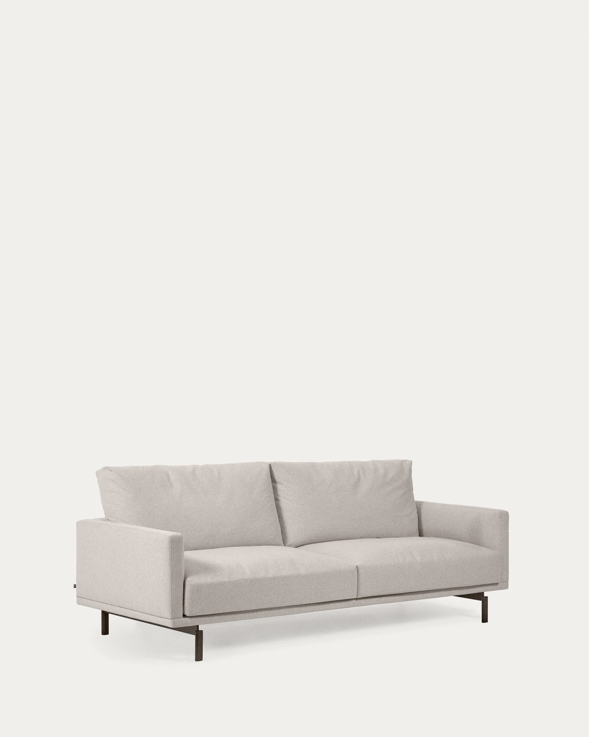 Galene 3 seater sofa in beige, 214 cm FSC Mix Credit - Product View