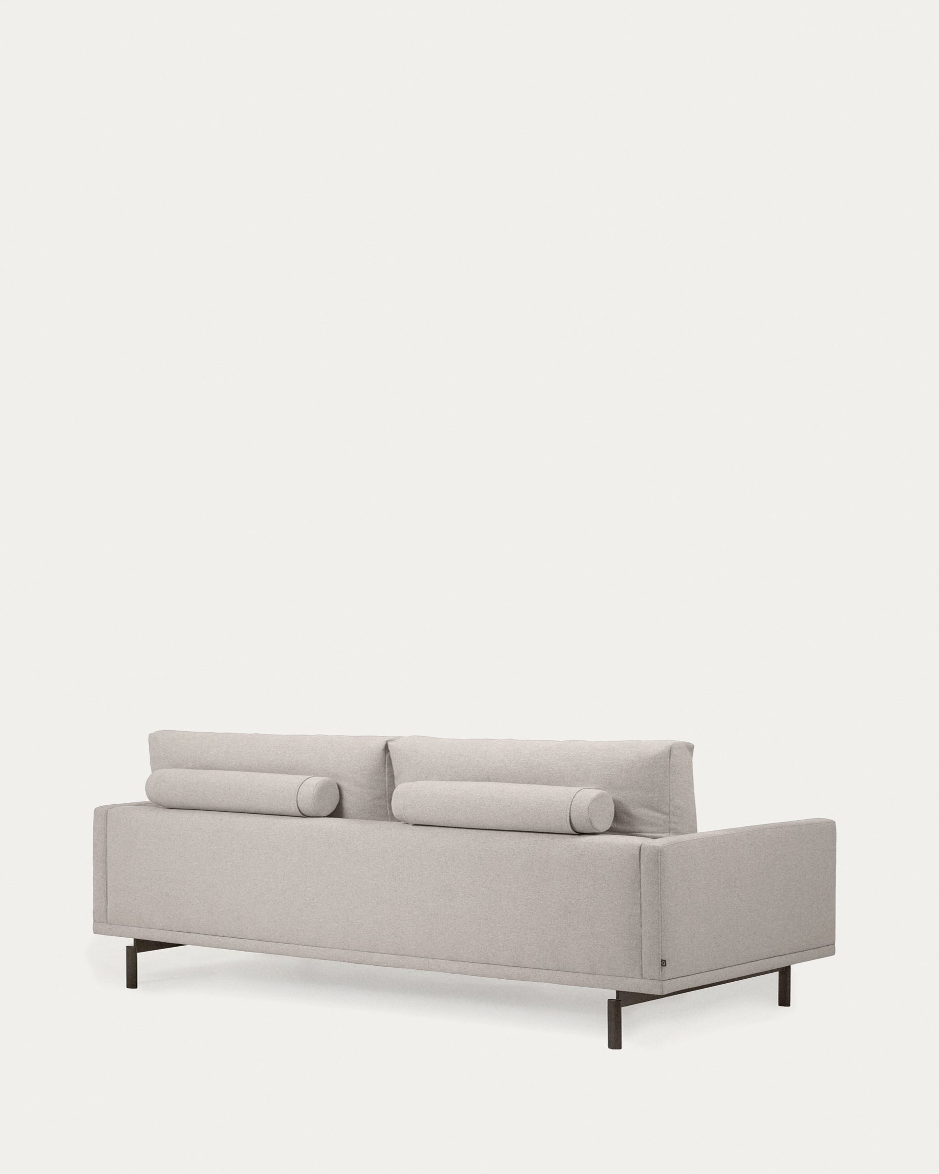 Galene 3 seater sofa in beige, 214 cm FSC Mix Credit - Product View