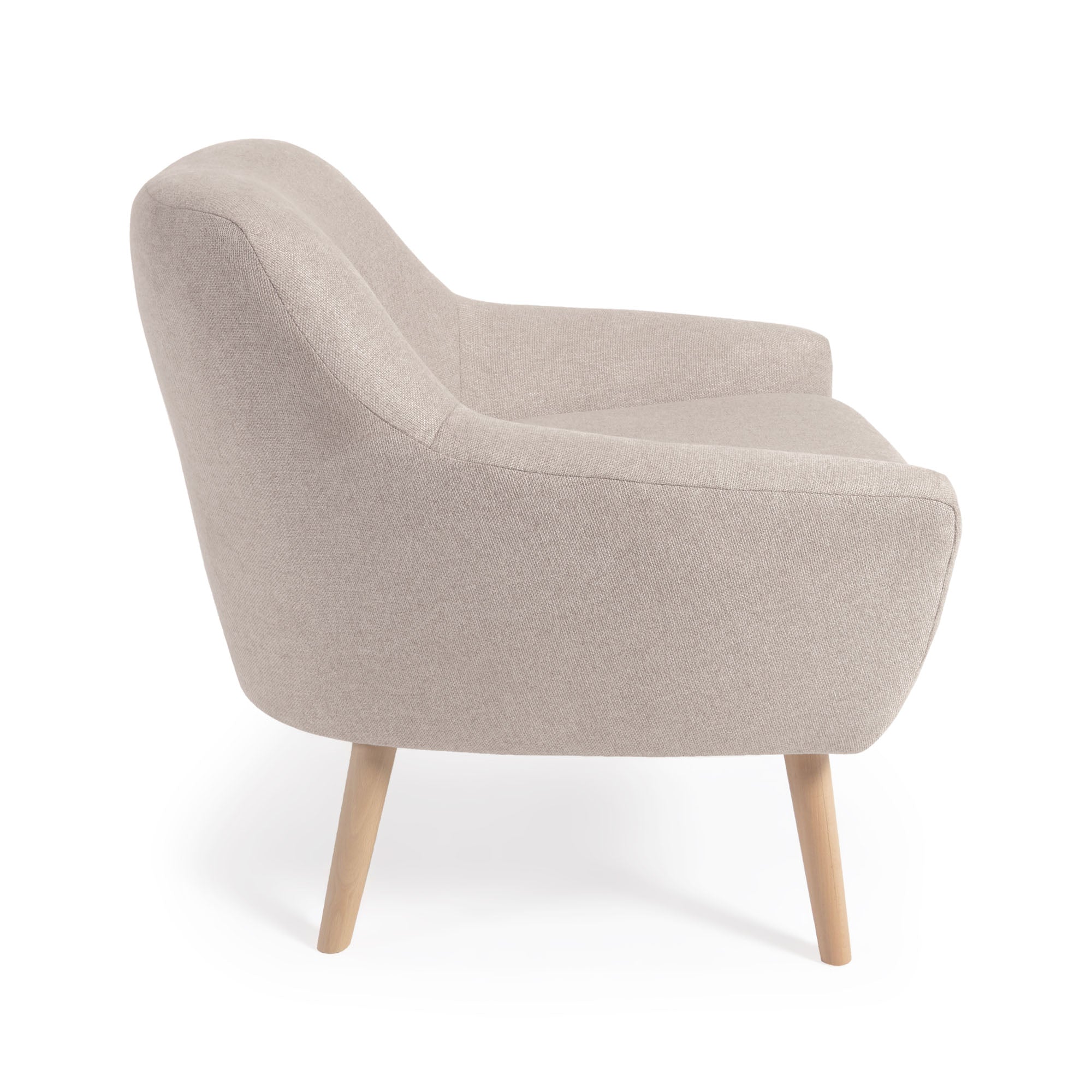 Candela armchair in beige FSC Mix Credit - Product Image