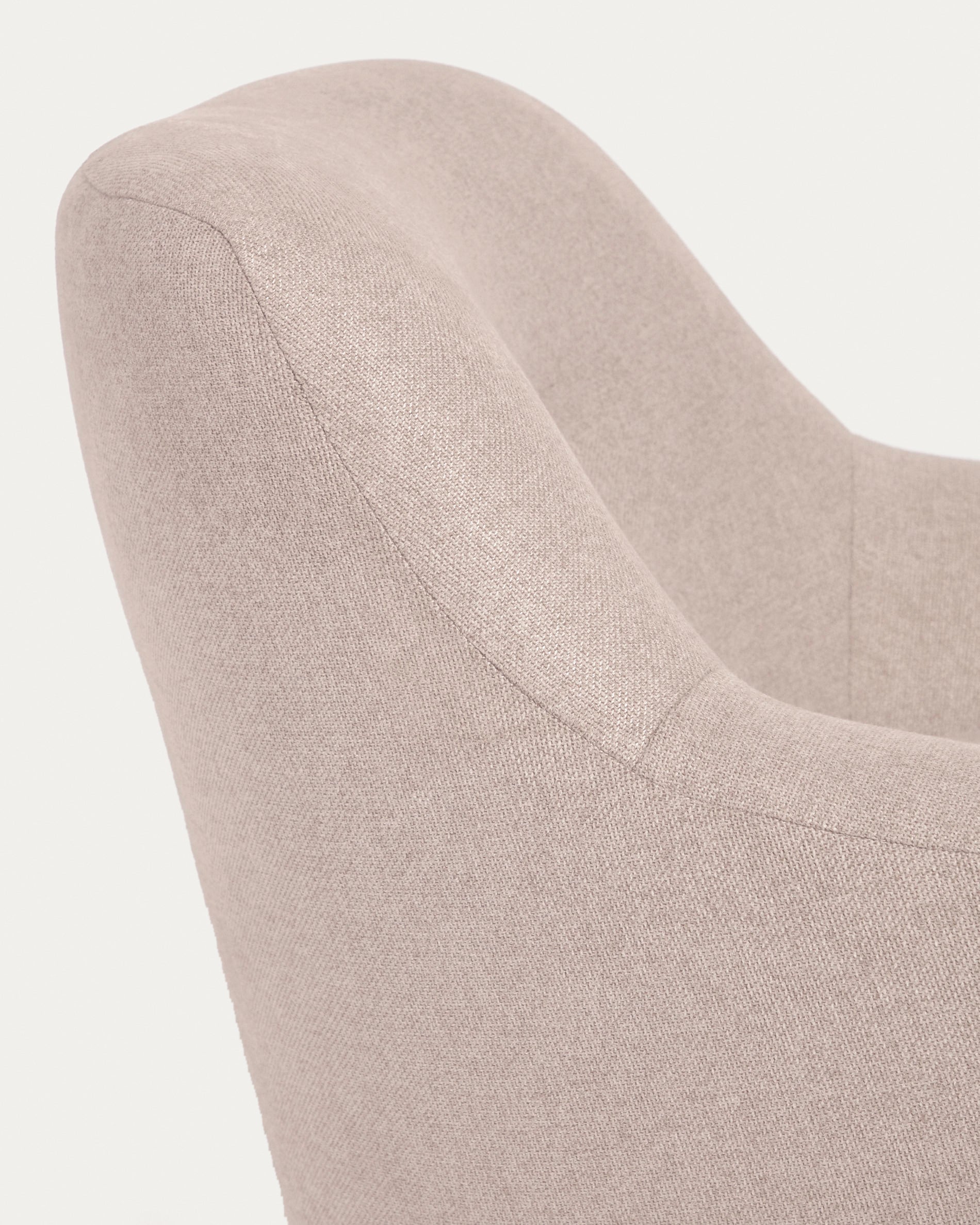 Candela armchair in beige FSC Mix Credit - Detail